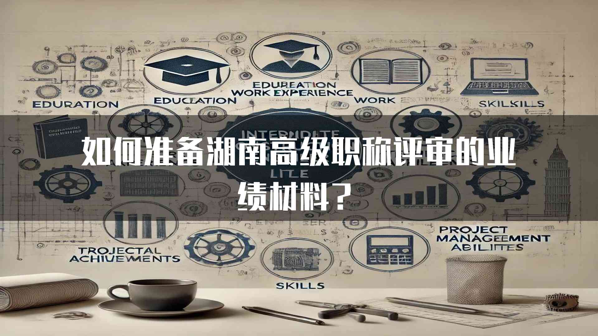 如何准备湖南高级职称评审的业绩材料？