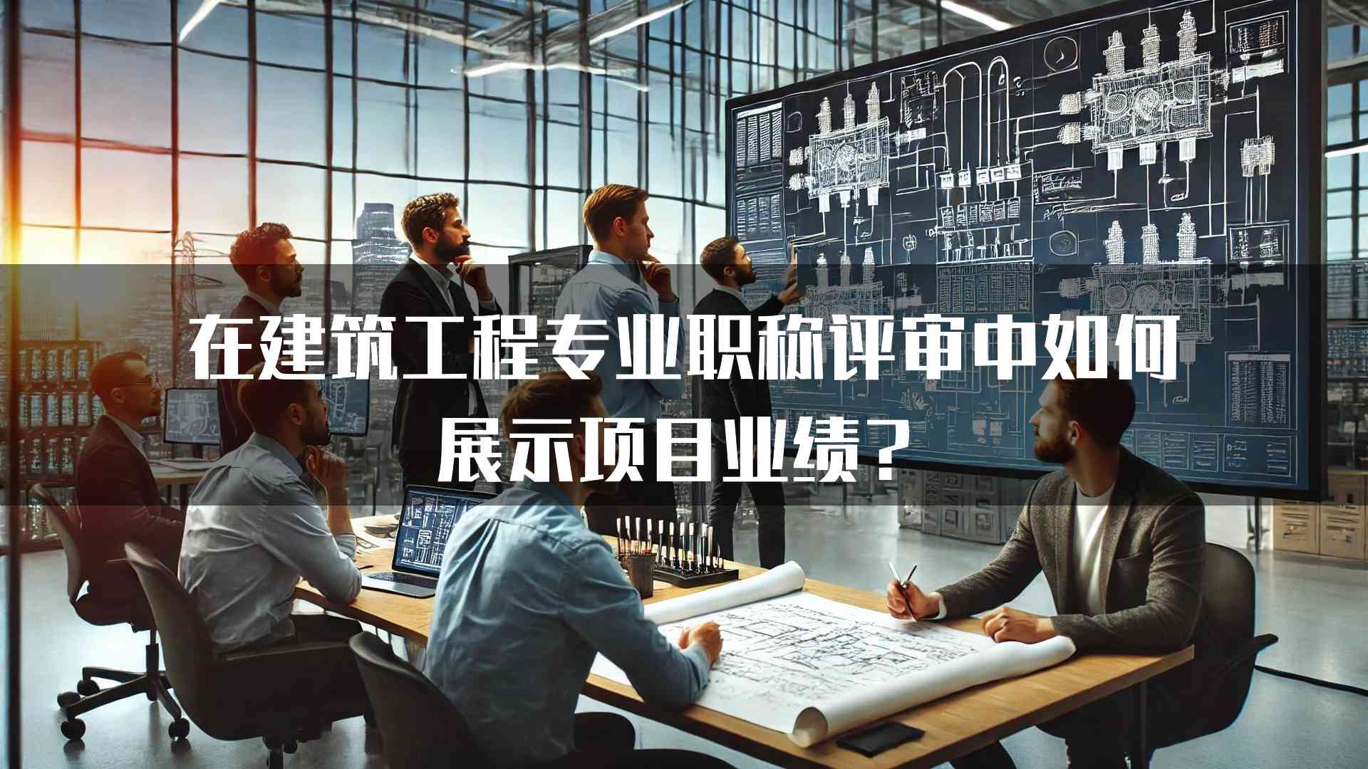 在建筑工程专业职称评审中如何展示项目业绩？