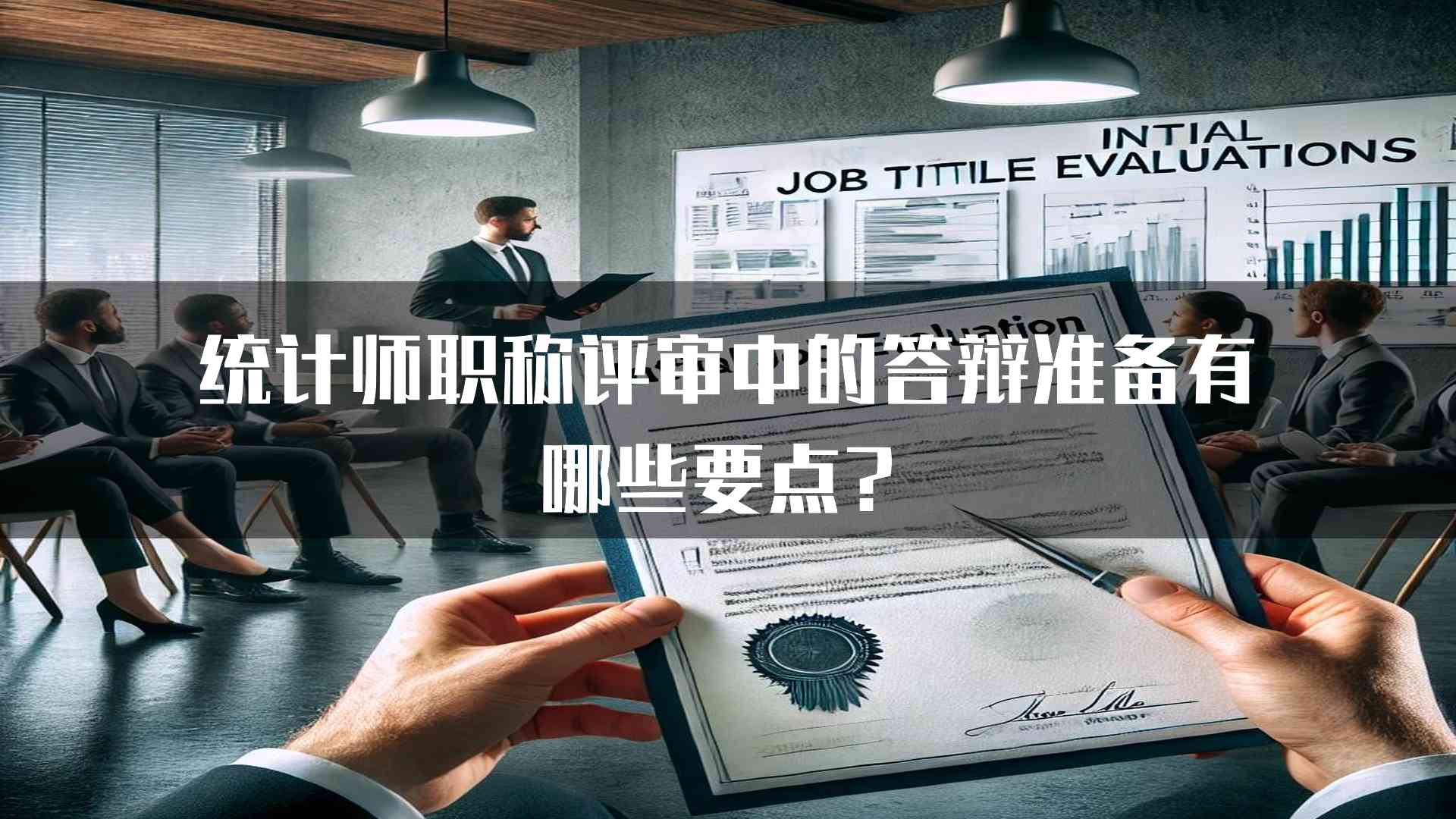 统计师职称评审中的答辩准备有哪些要点？