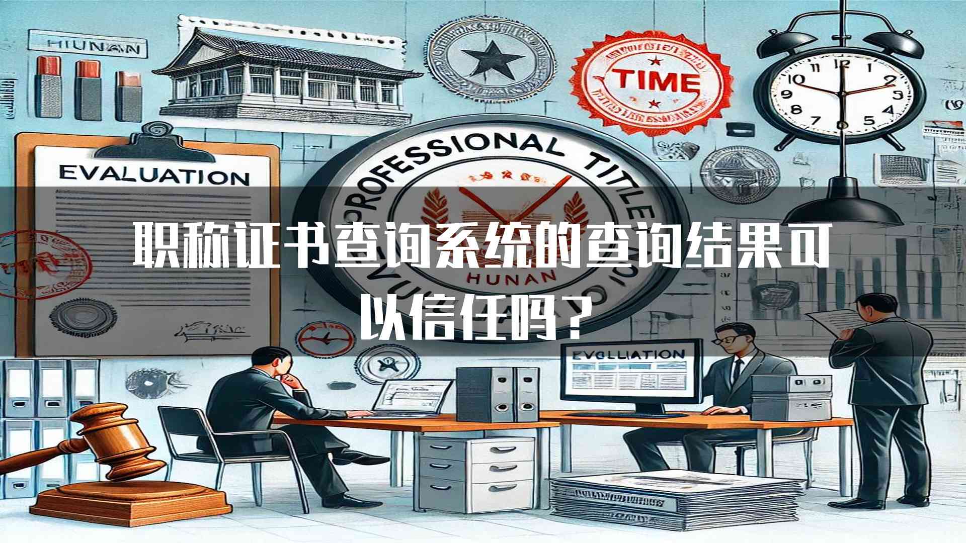 职称证书查询系统的查询结果可以信任吗？