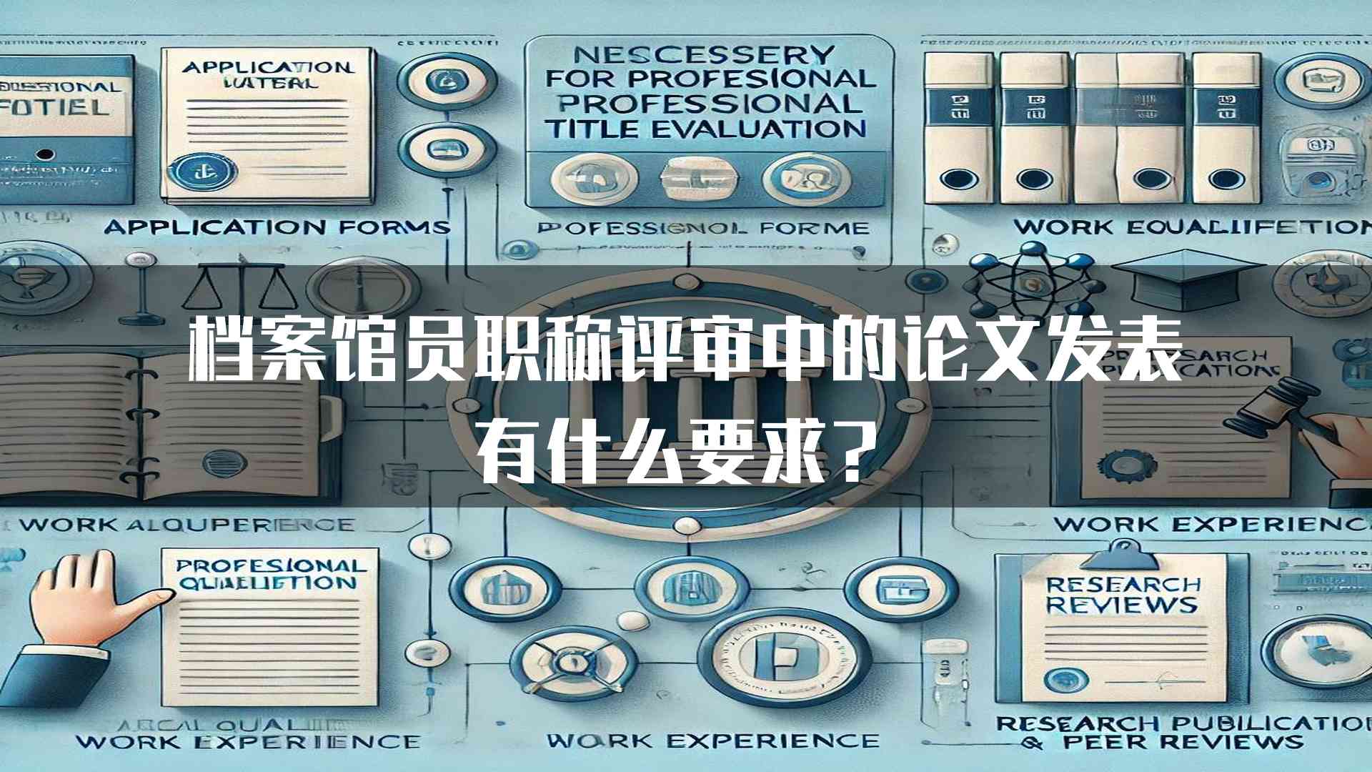 档案馆员职称评审中的论文发表有什么要求？