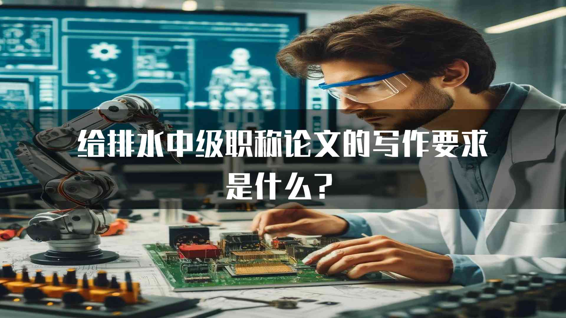 给排水中级职称论文的写作要求是什么？