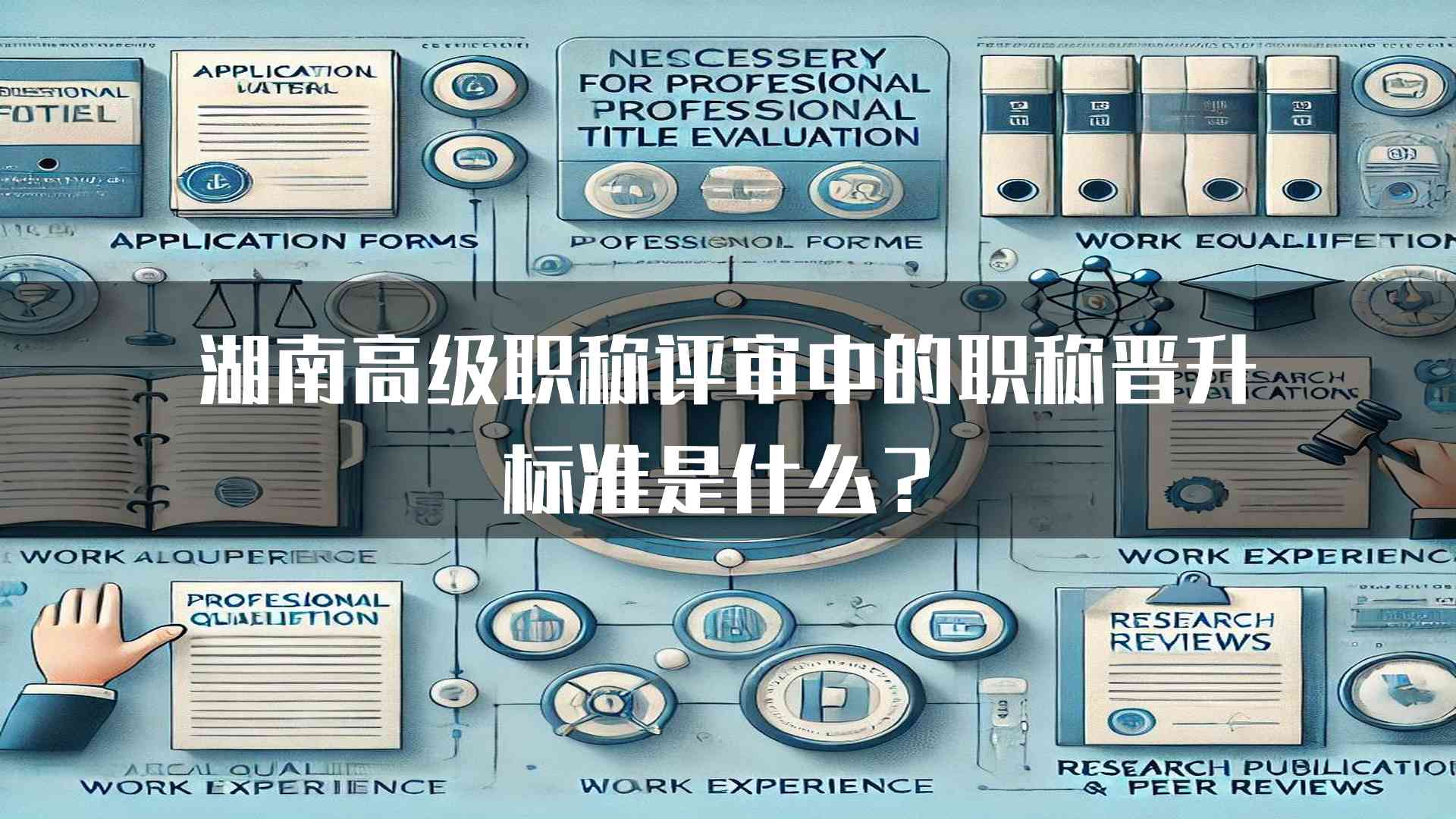 湖南高级职称评审中的职称晋升标准是什么？