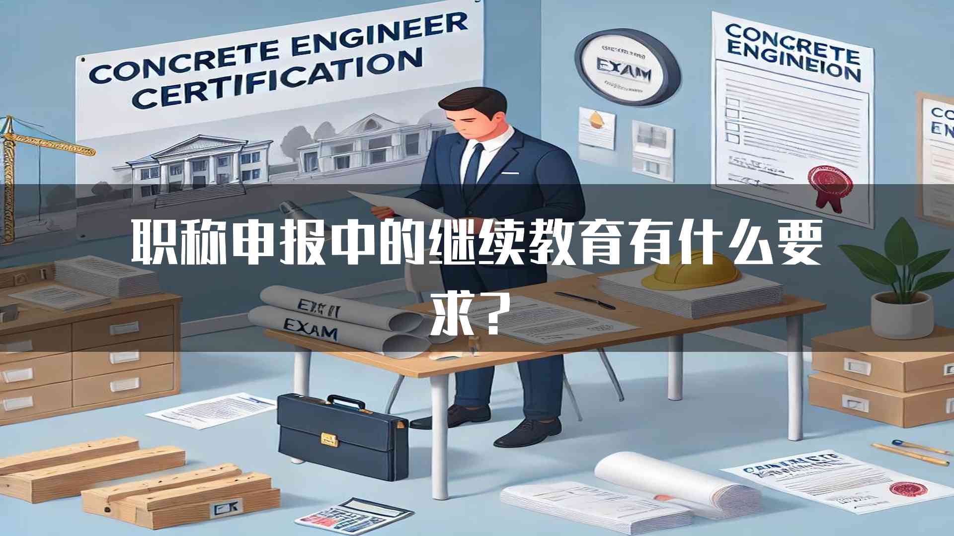 职称申报中的继续教育有什么要求？