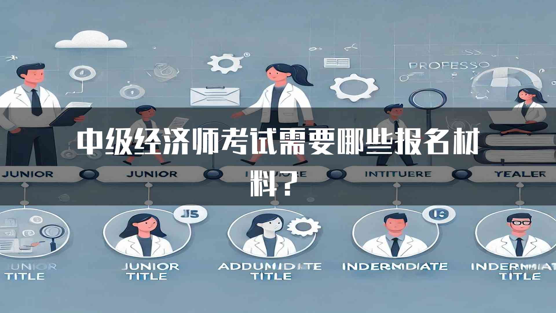 中级经济师考试需要哪些报名材料？