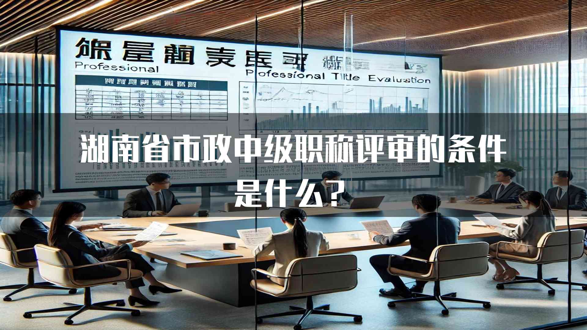 湖南省市政中级职称评审的条件是什么？