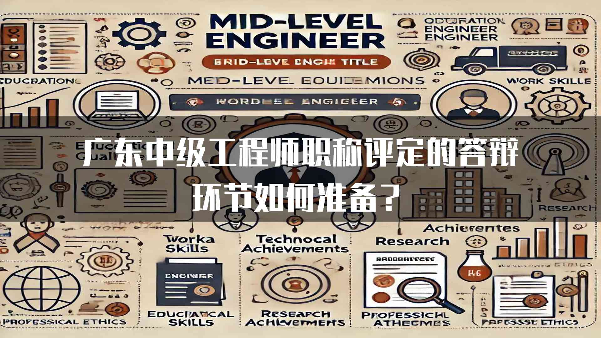 广东中级工程师职称评定的答辩环节如何准备？