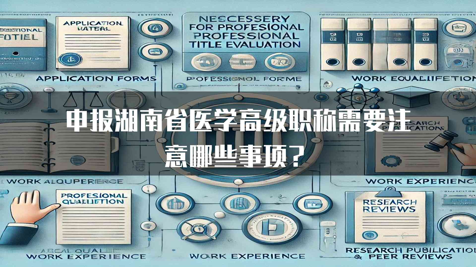 申报湖南省医学高级职称需要注意哪些事项？