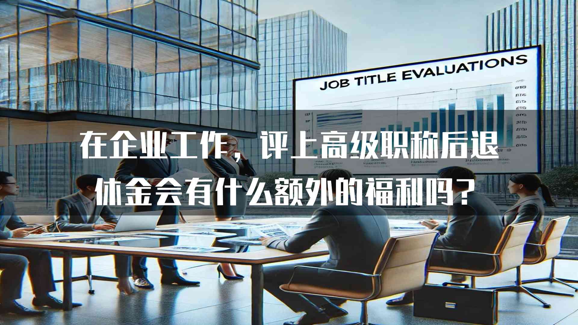 在企业工作，评上高级职称后退休金会有什么额外的福利吗？