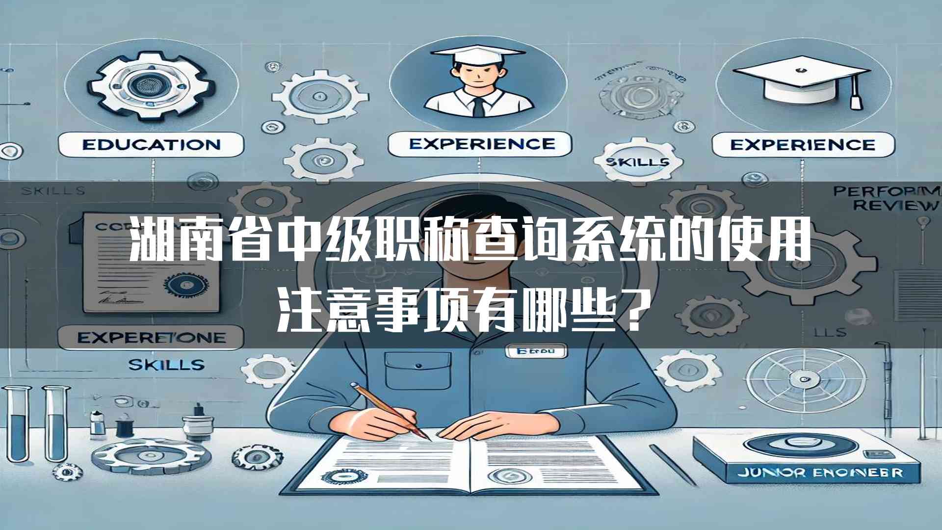 湖南省中级职称查询系统的使用注意事项有哪些？