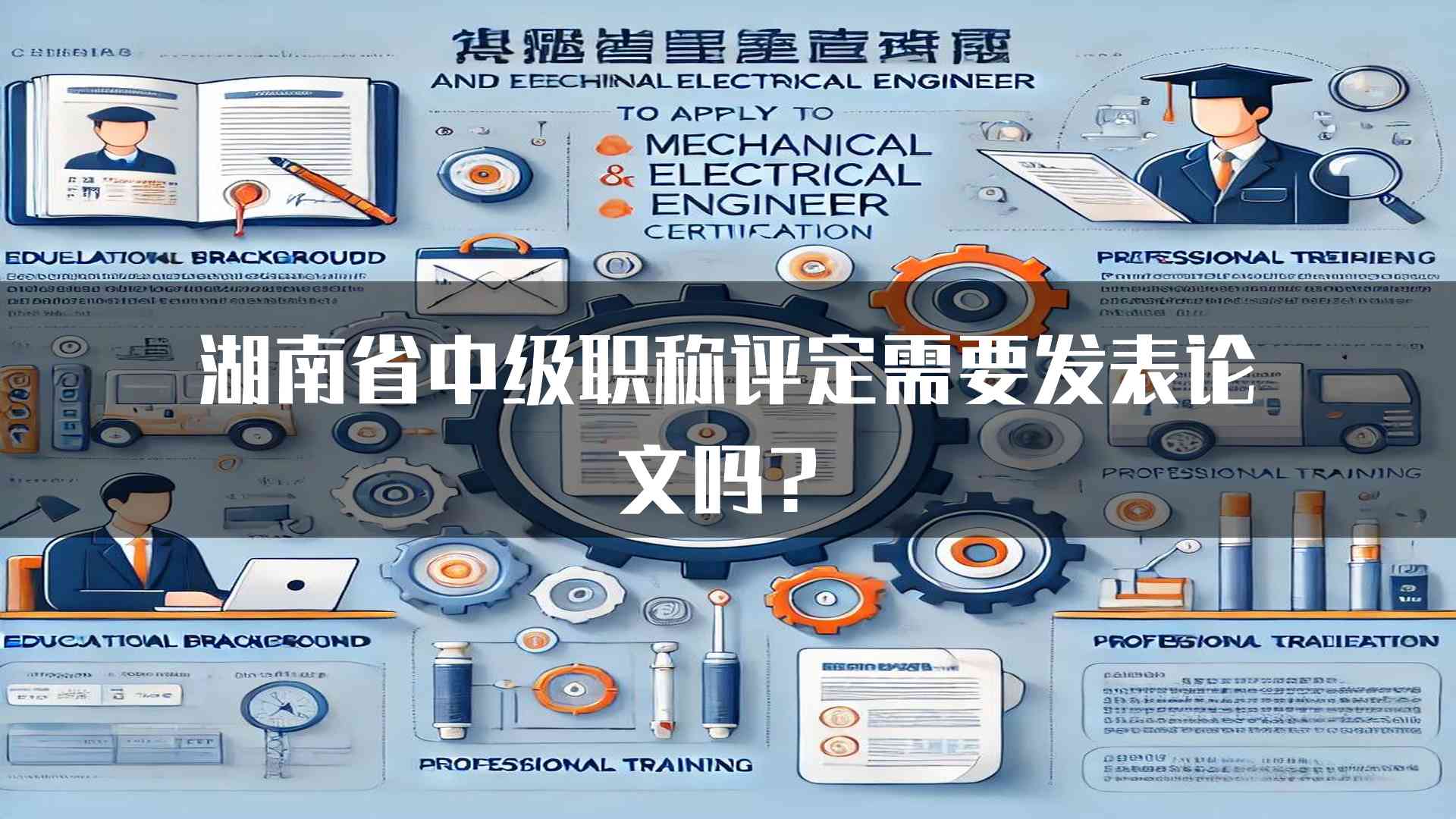 湖南省中级职称评定需要发表论文吗？