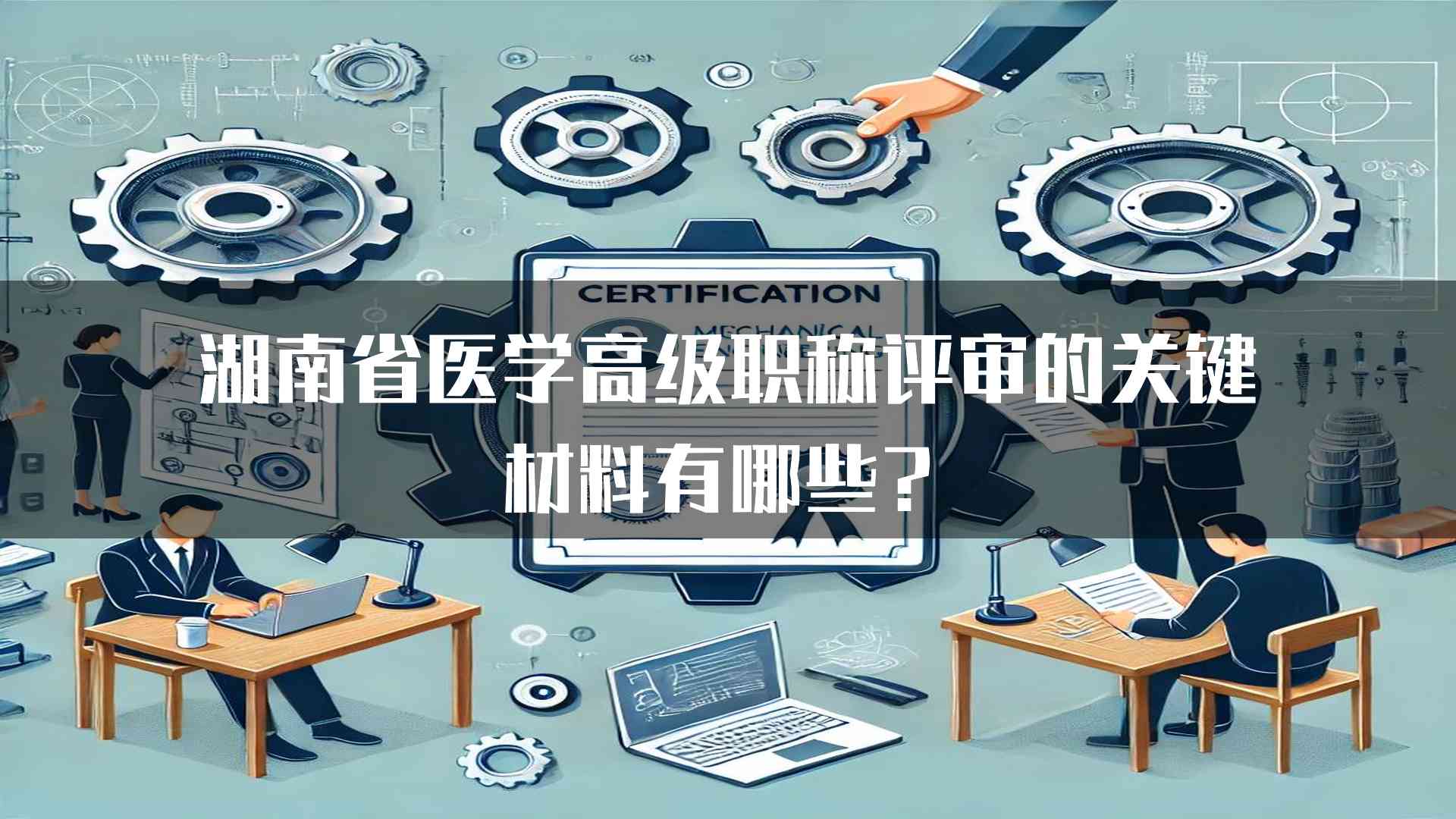 湖南省医学高级职称评审的关键材料有哪些？