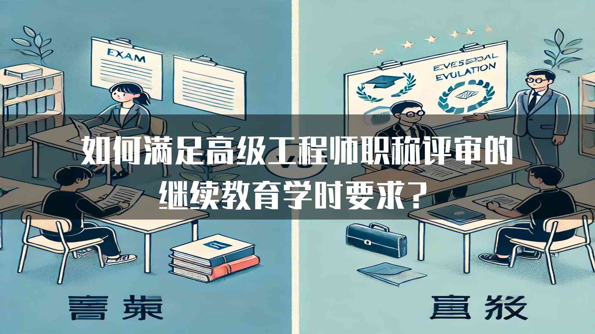 如何满足高级工程师职称评审的继续教育学时要求？