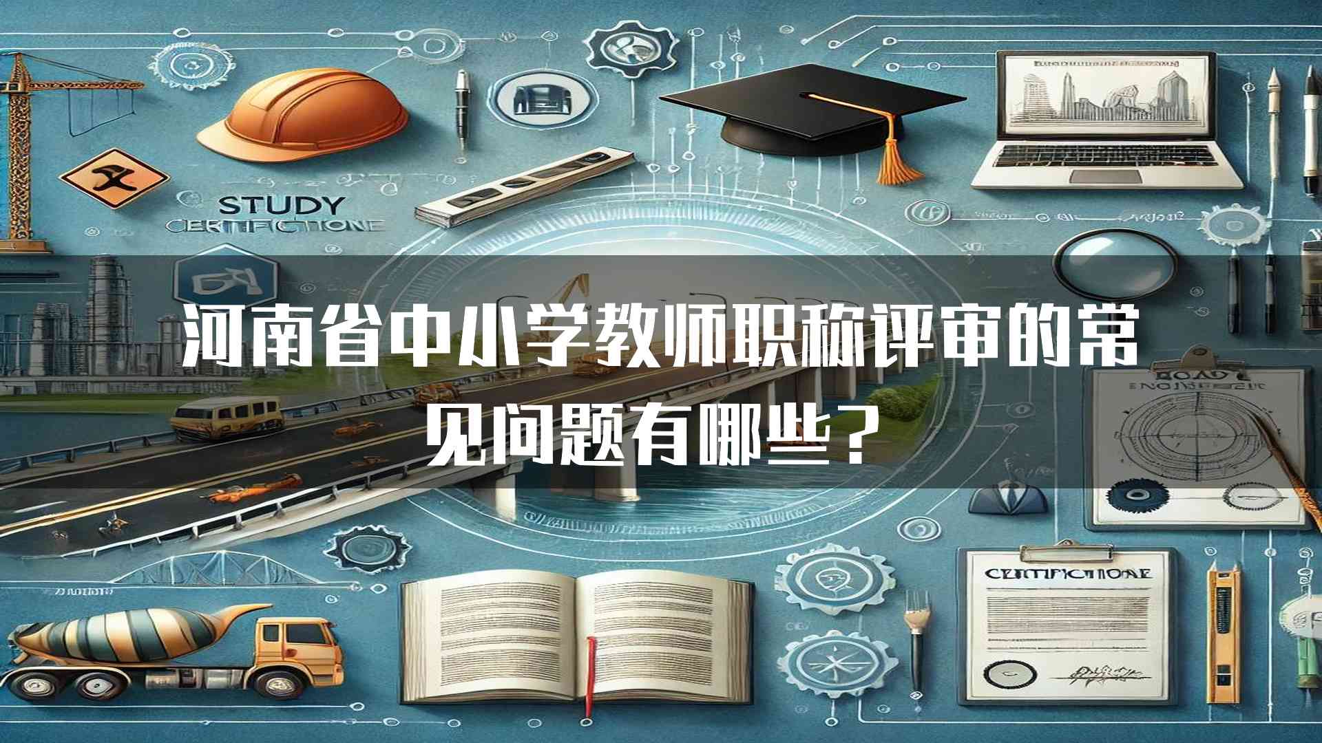 河南省中小学教师职称评审的常见问题有哪些？