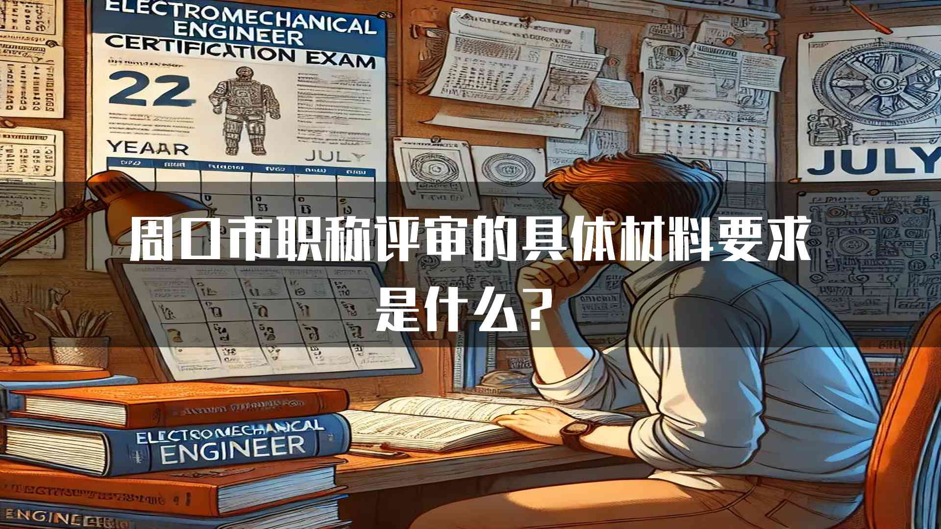 周口市职称评审的具体材料要求是什么？