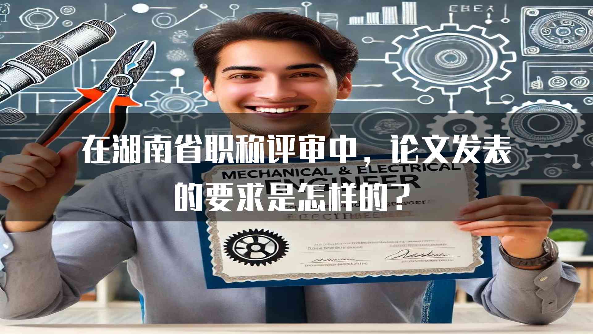 在湖南省职称评审中，论文发表的要求是怎样的？