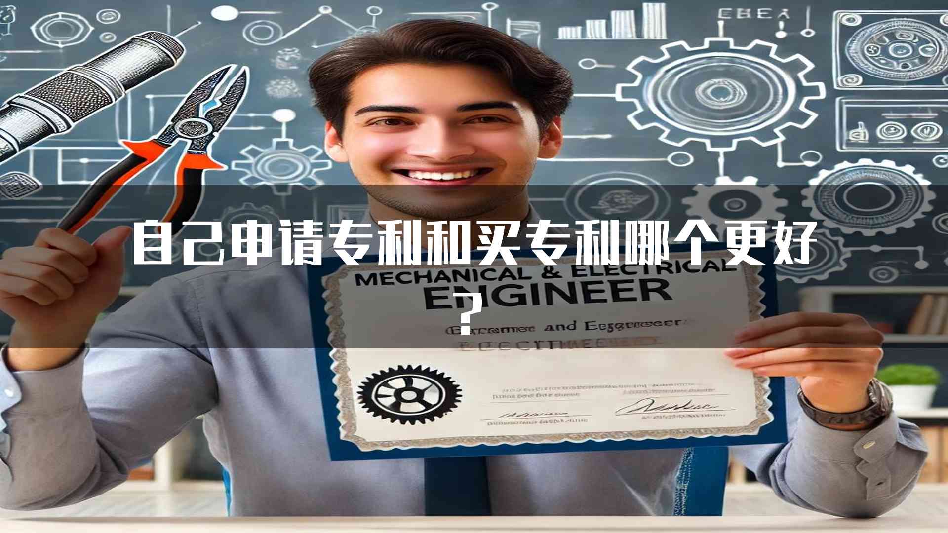 自己申请专利和买专利哪个更好？