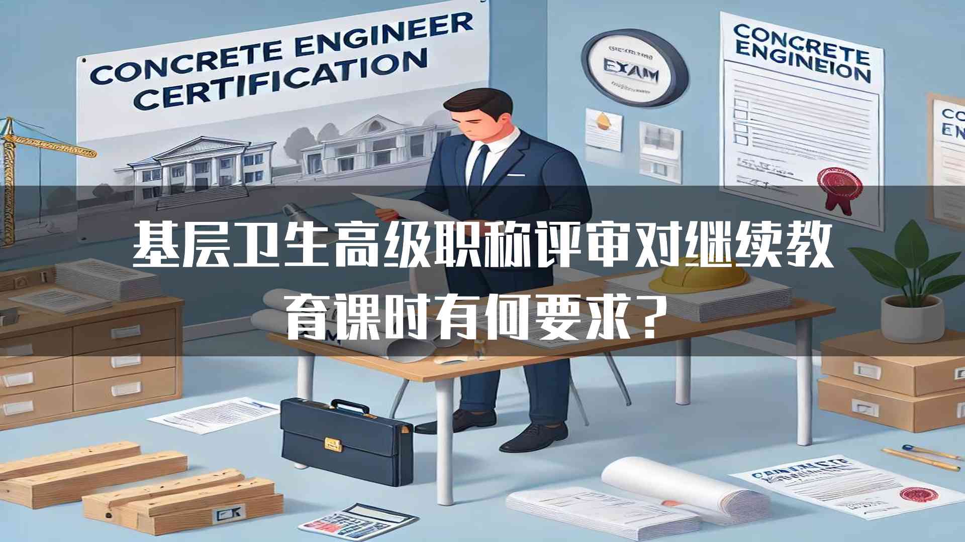 基层卫生高级职称评审对继续教育课时有何要求？