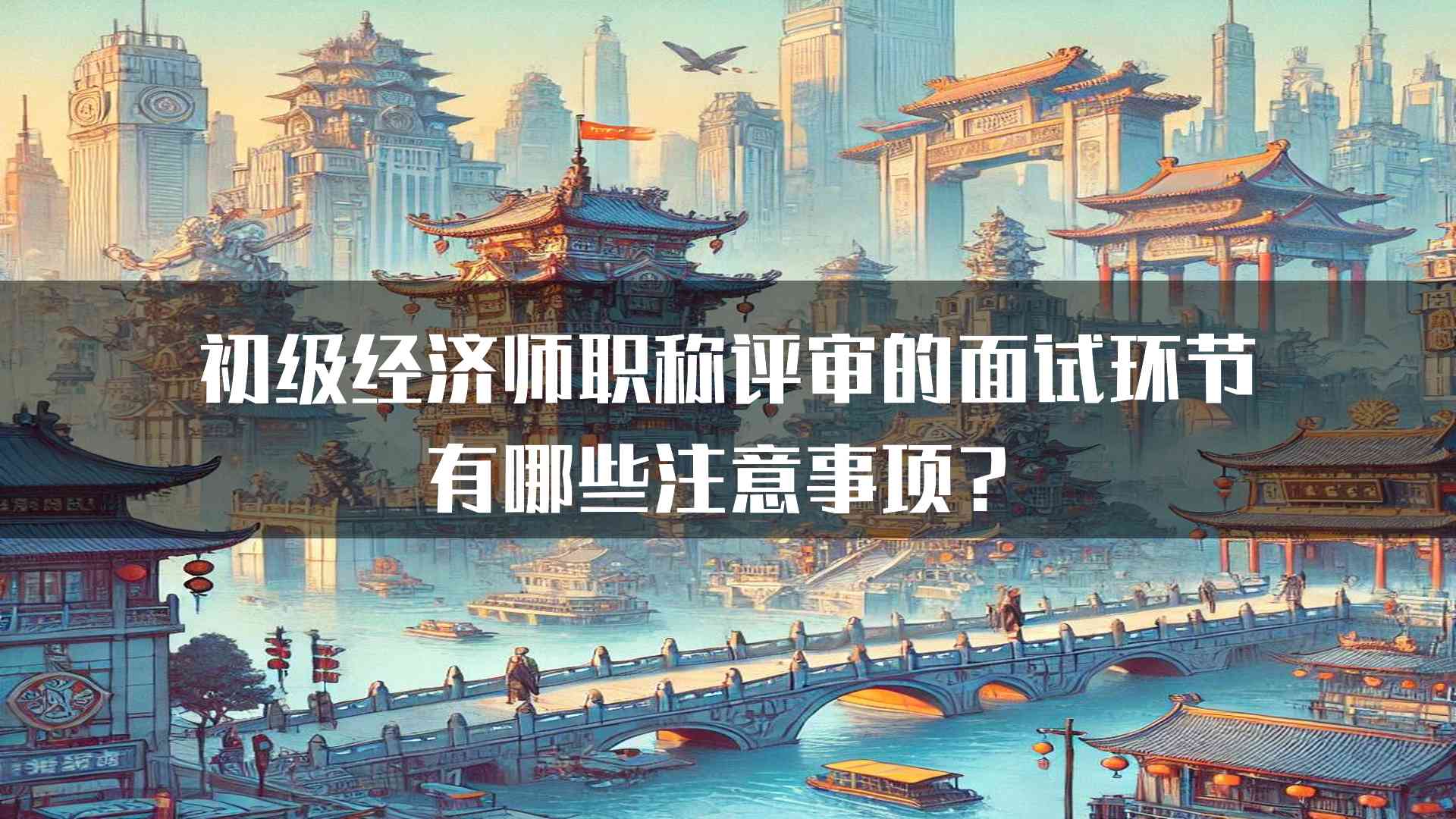 初级经济师职称评审的面试环节有哪些注意事项？