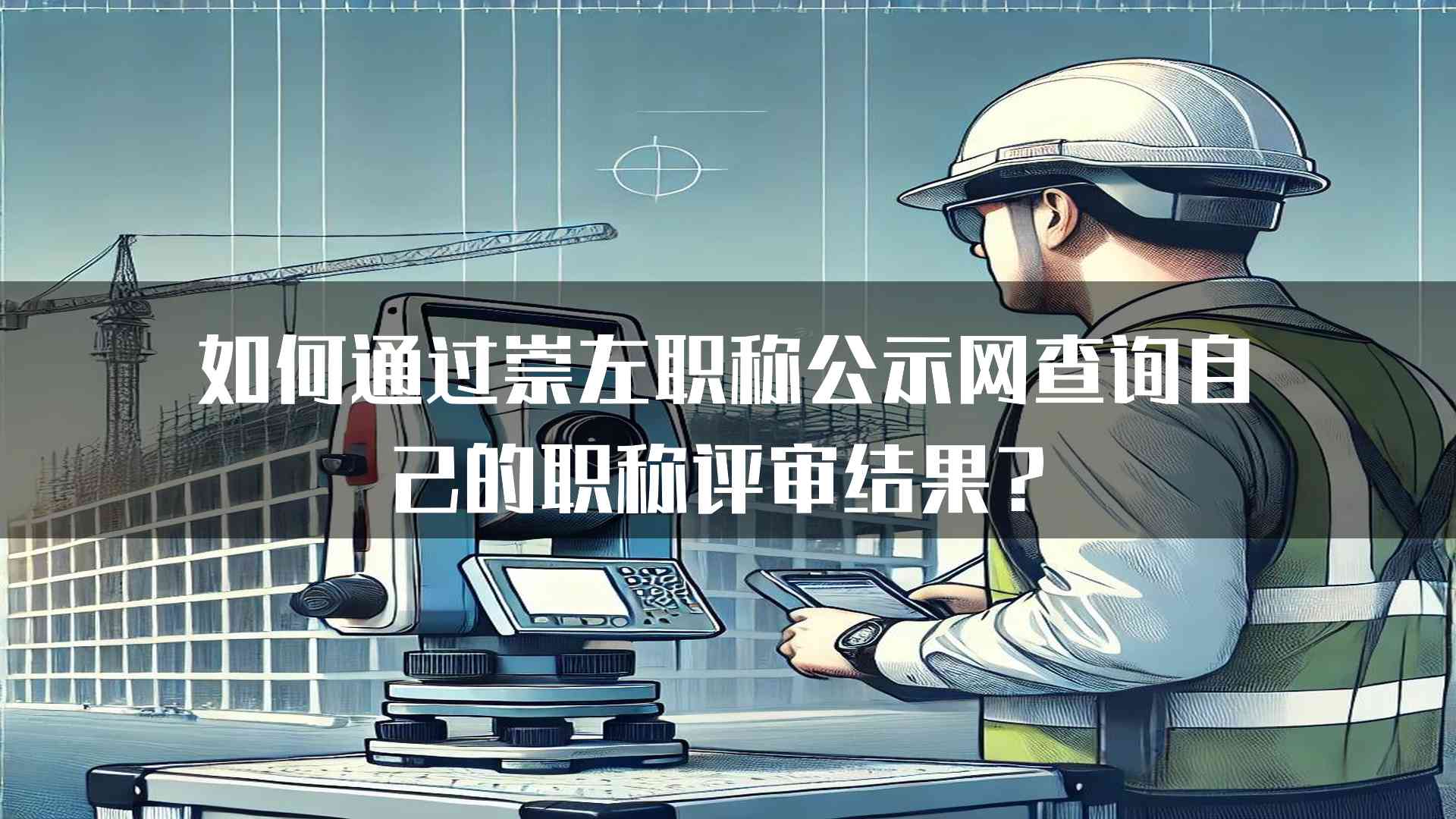 如何通过崇左职称公示网查询自己的职称评审结果？