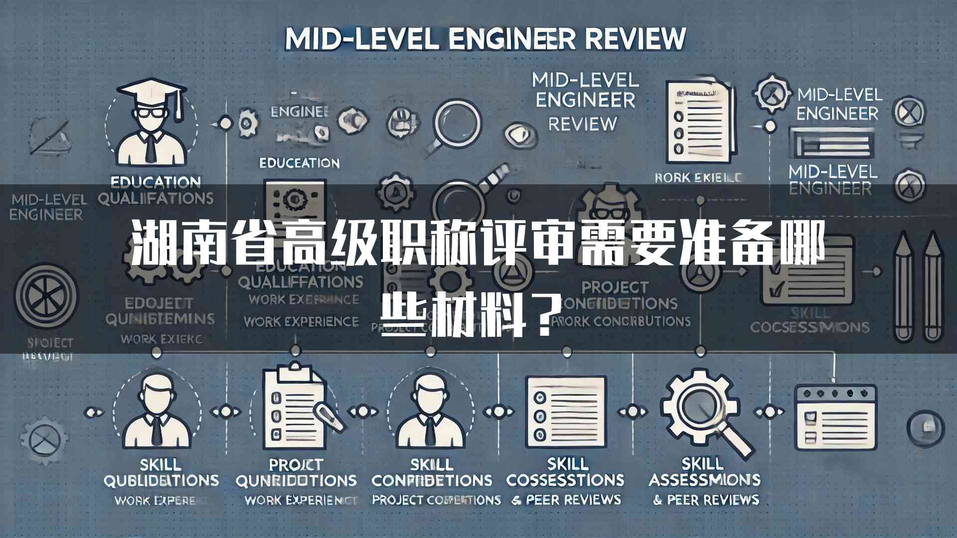 湖南省高级职称评审需要准备哪些材料？