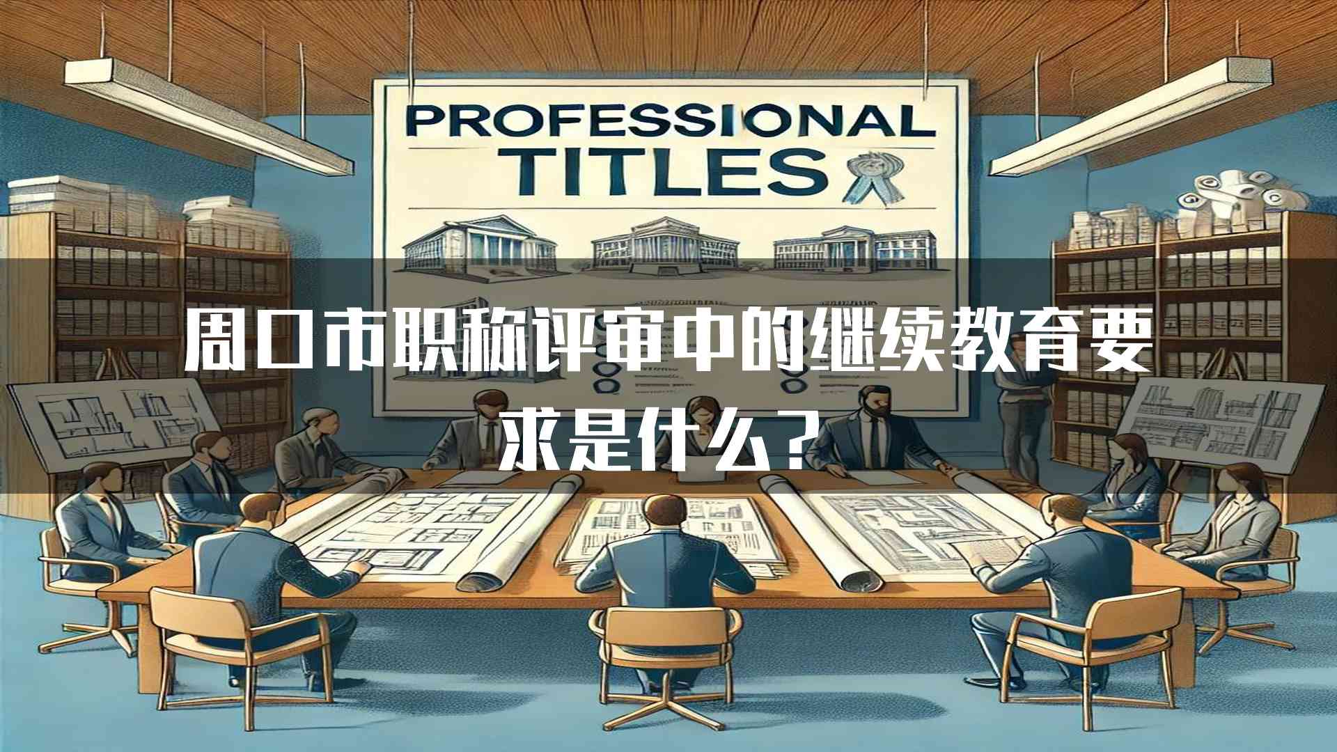 周口市职称评审中的继续教育要求是什么？