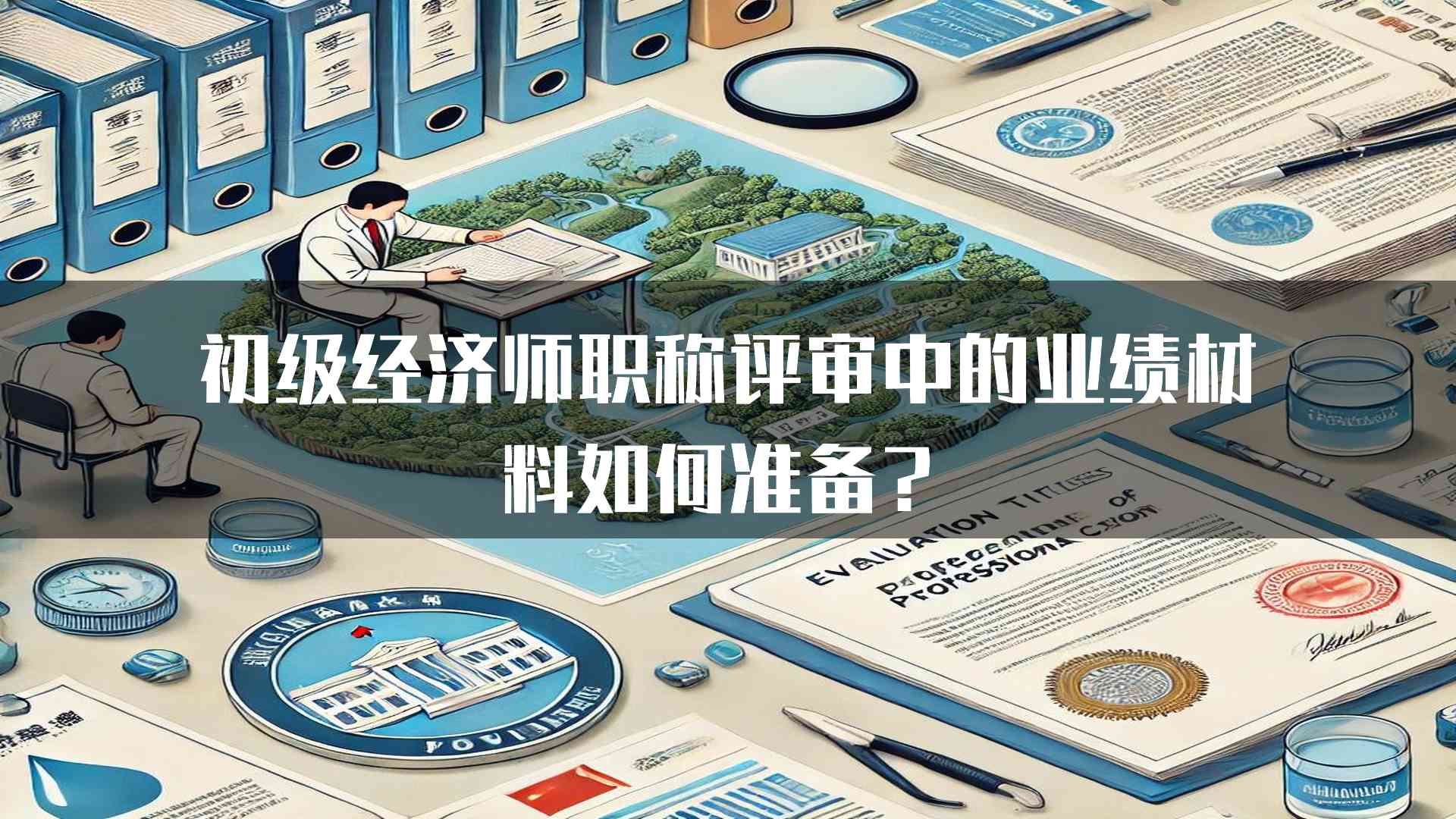 初级经济师职称评审中的业绩材料如何准备？