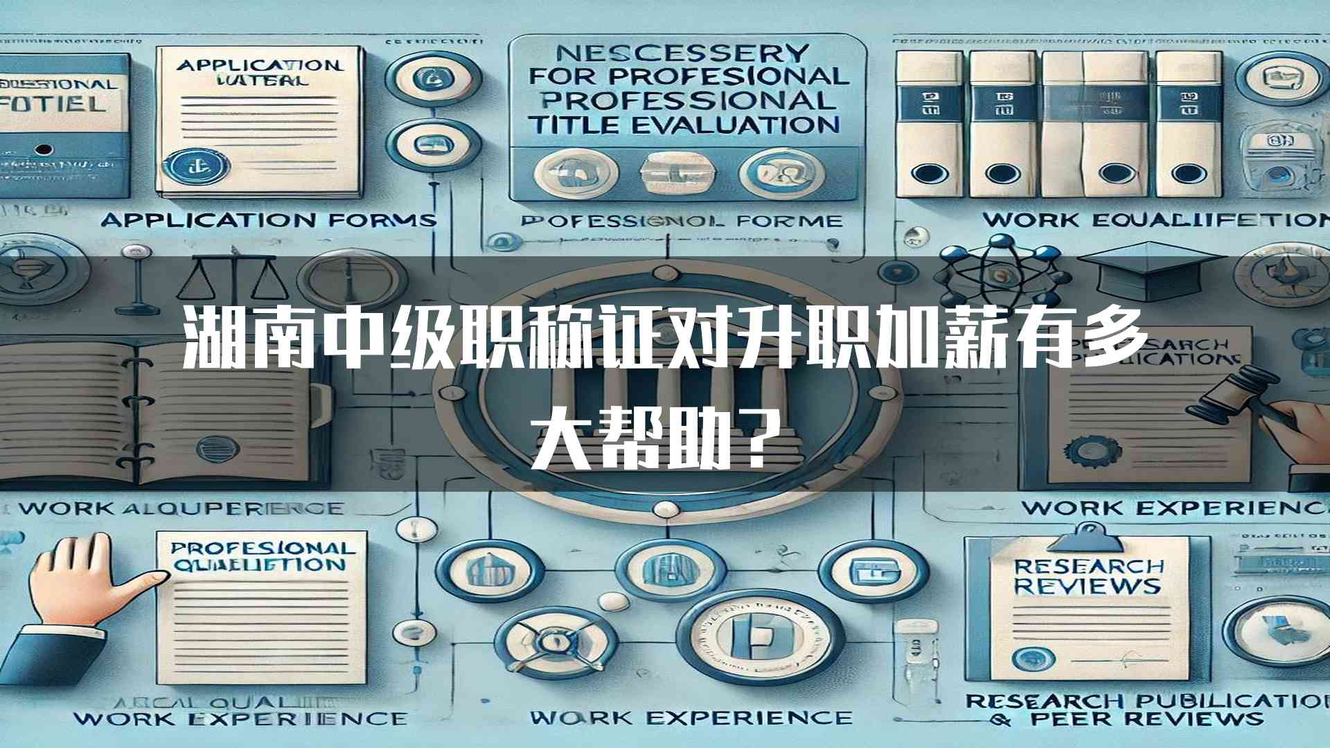 湖南中级职称证对升职加薪有多大帮助？