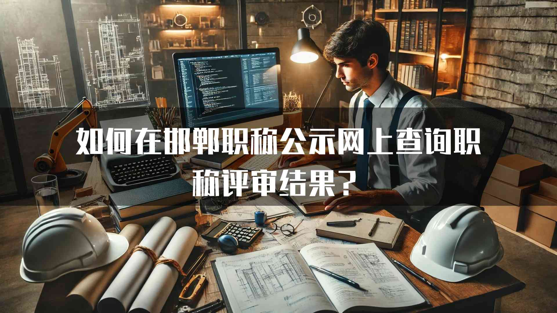 如何在邯郸职称公示网上查询职称评审结果？