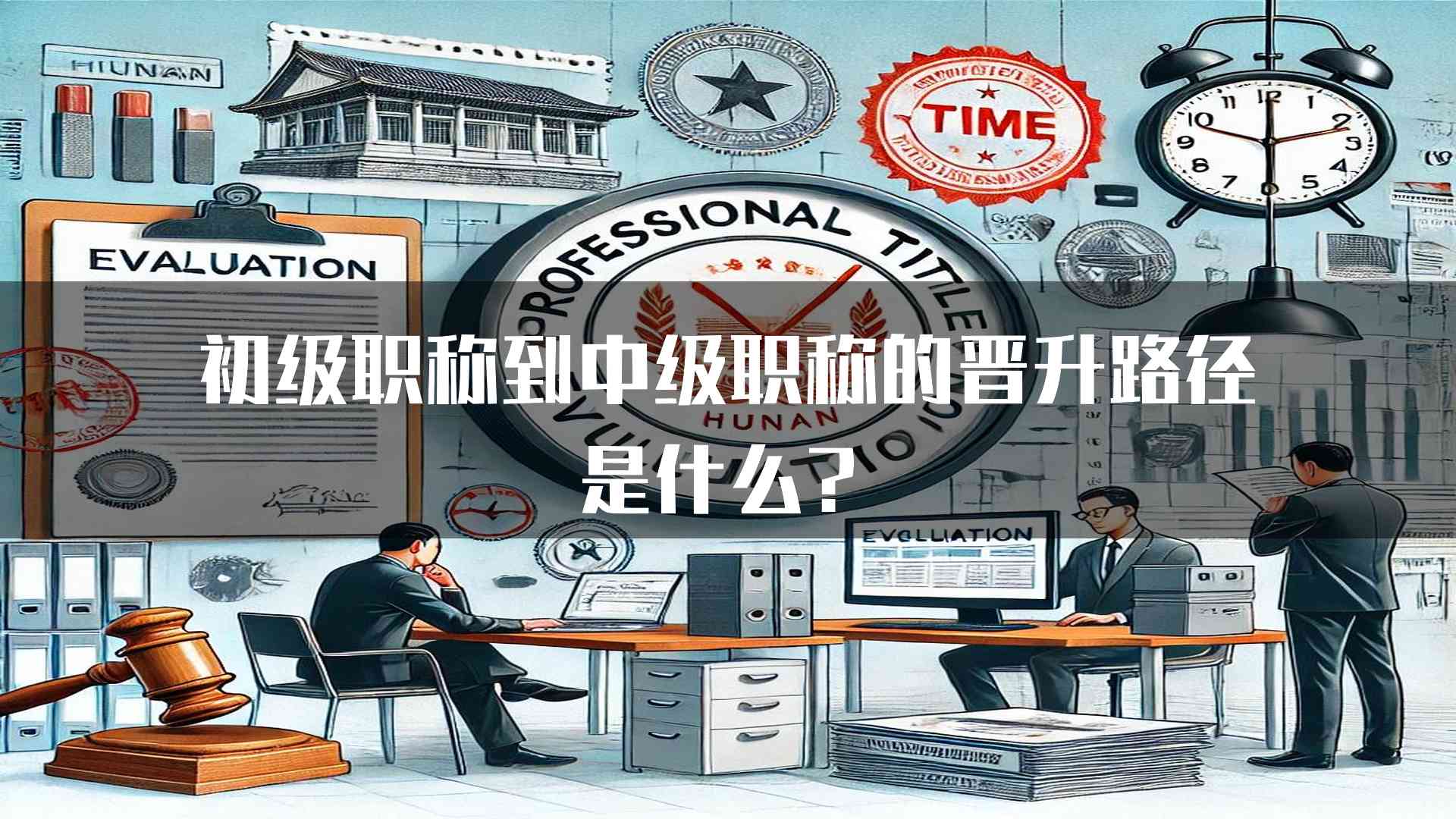 初级职称到中级职称的晋升路径是什么？