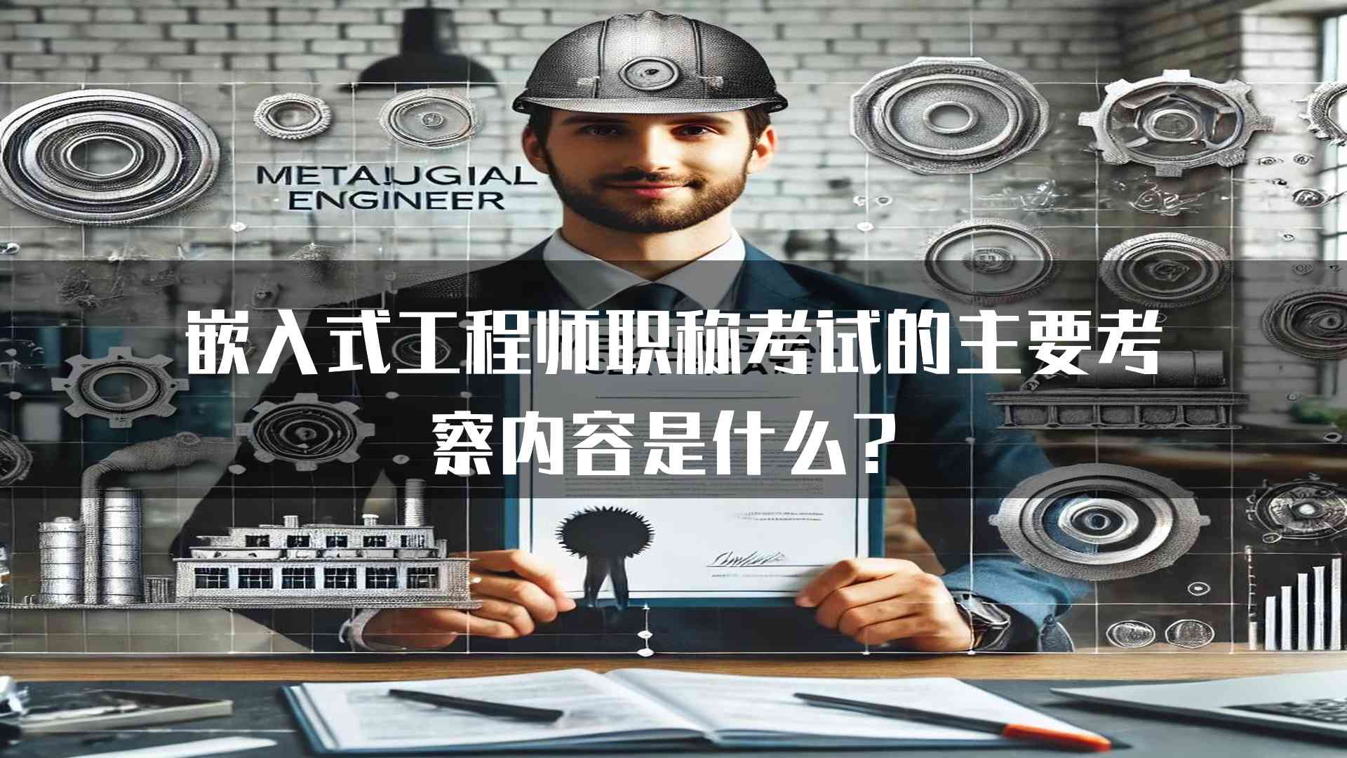 嵌入式工程师职称考试的主要考察内容是什么？