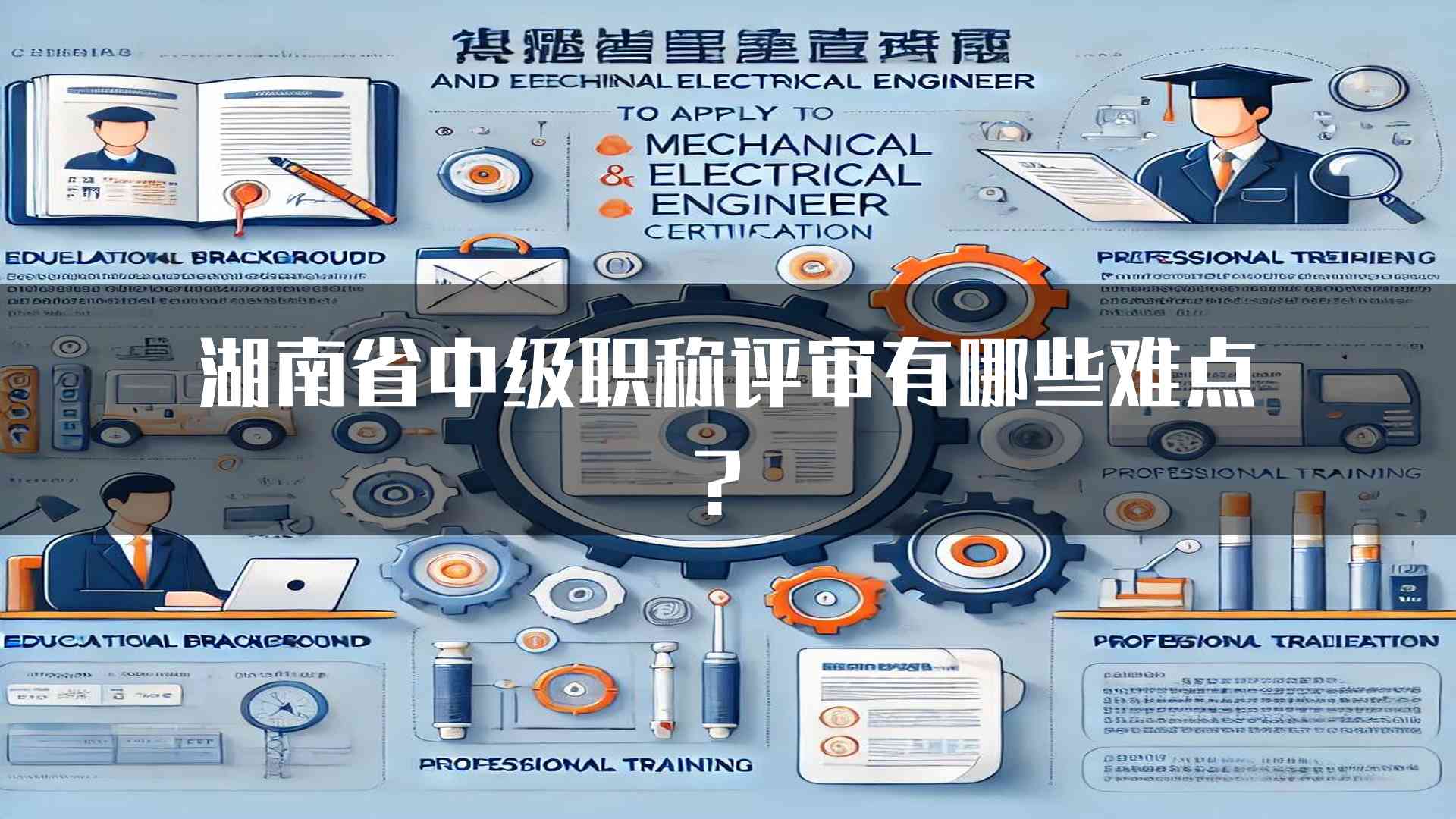 湖南省中级职称评审有哪些难点？