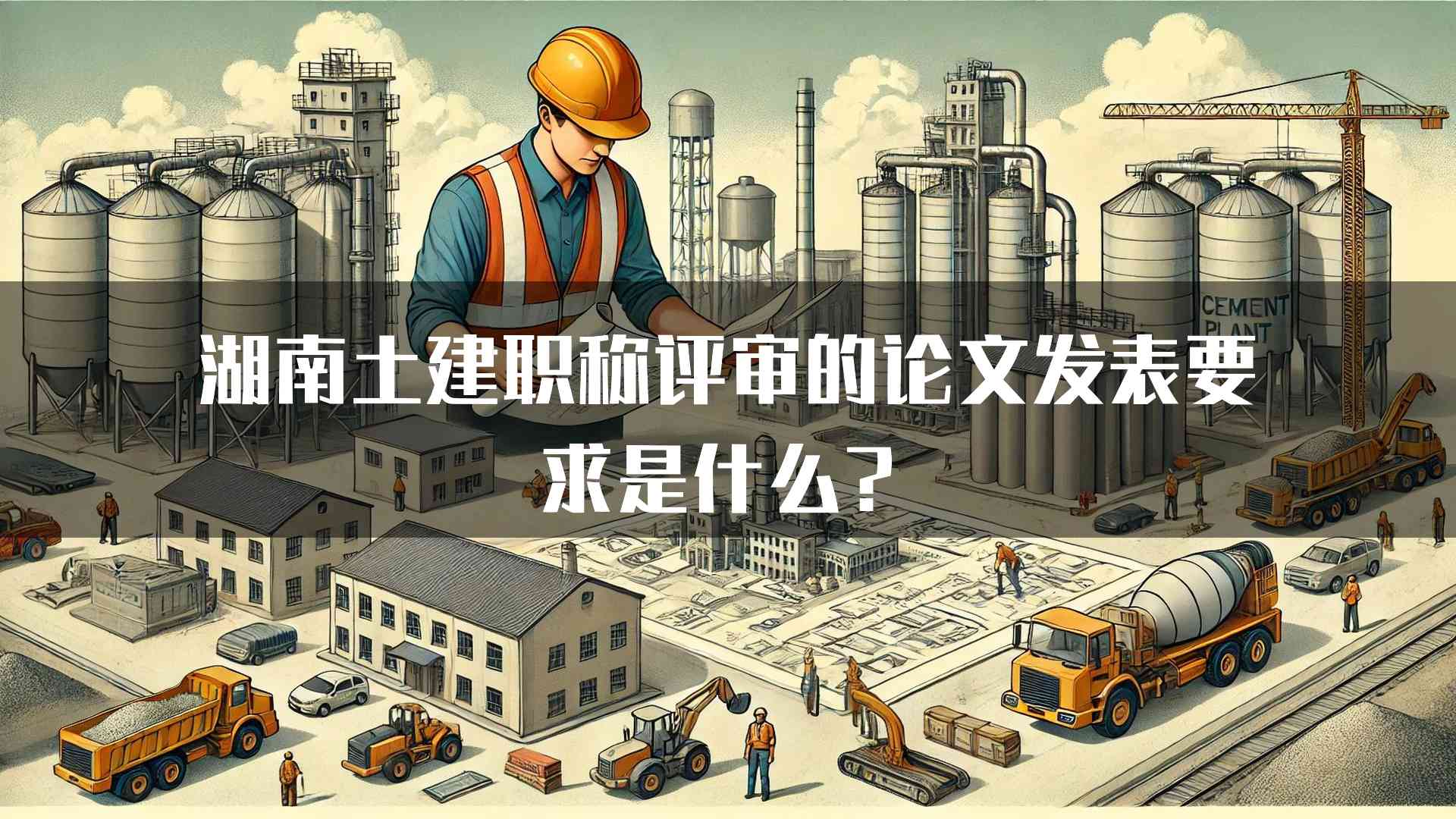 湖南土建职称评审的论文发表要求是什么？