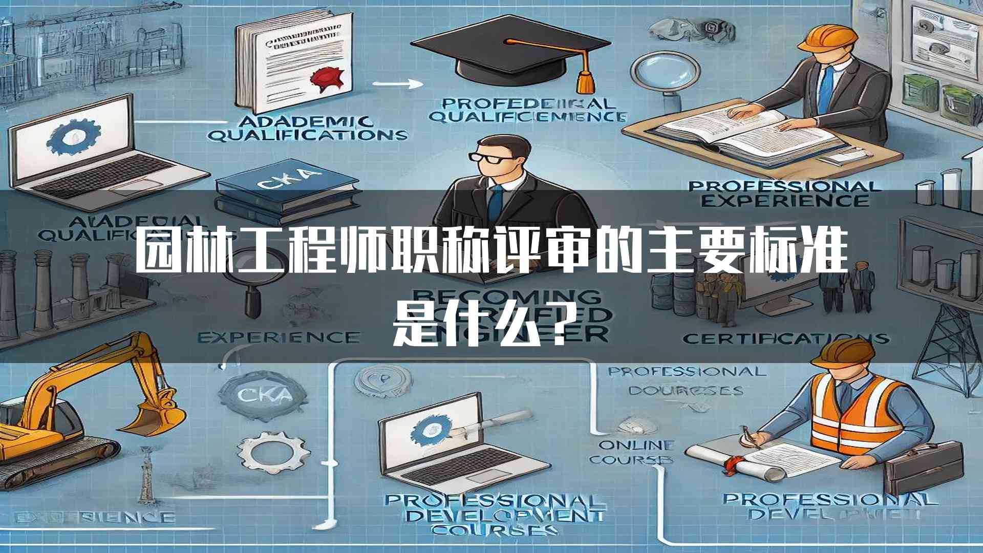 园林工程师职称评审的主要标准是什么？