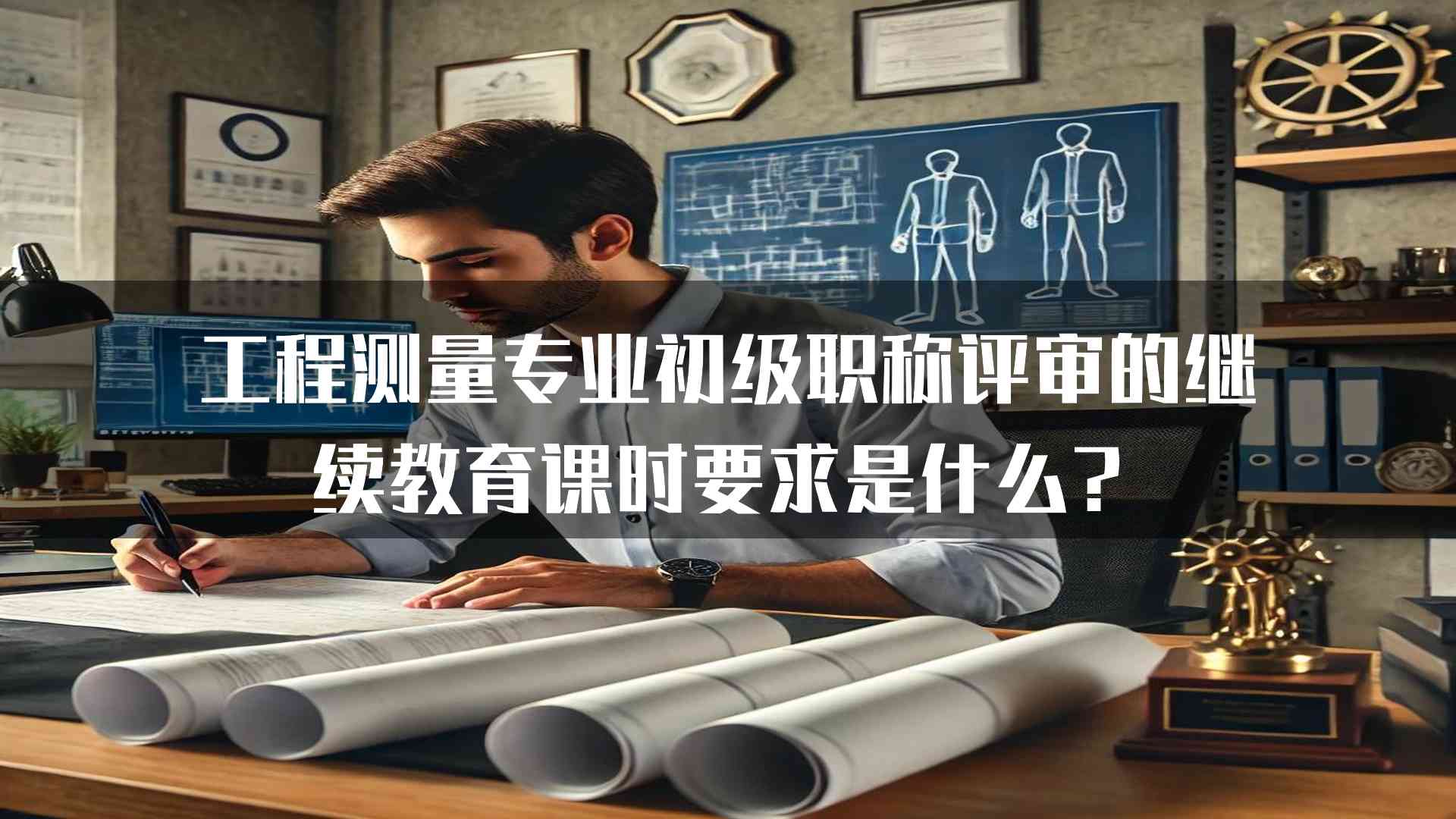 工程测量专业初级职称评审的继续教育课时要求是什么？