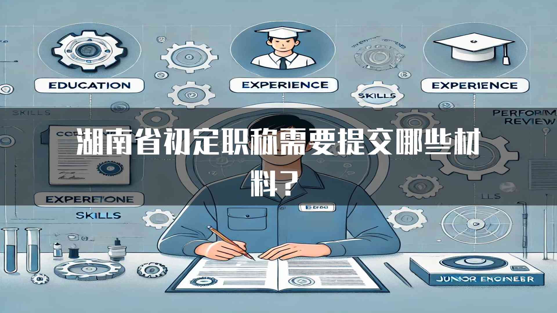 湖南省初定职称需要提交哪些材料？