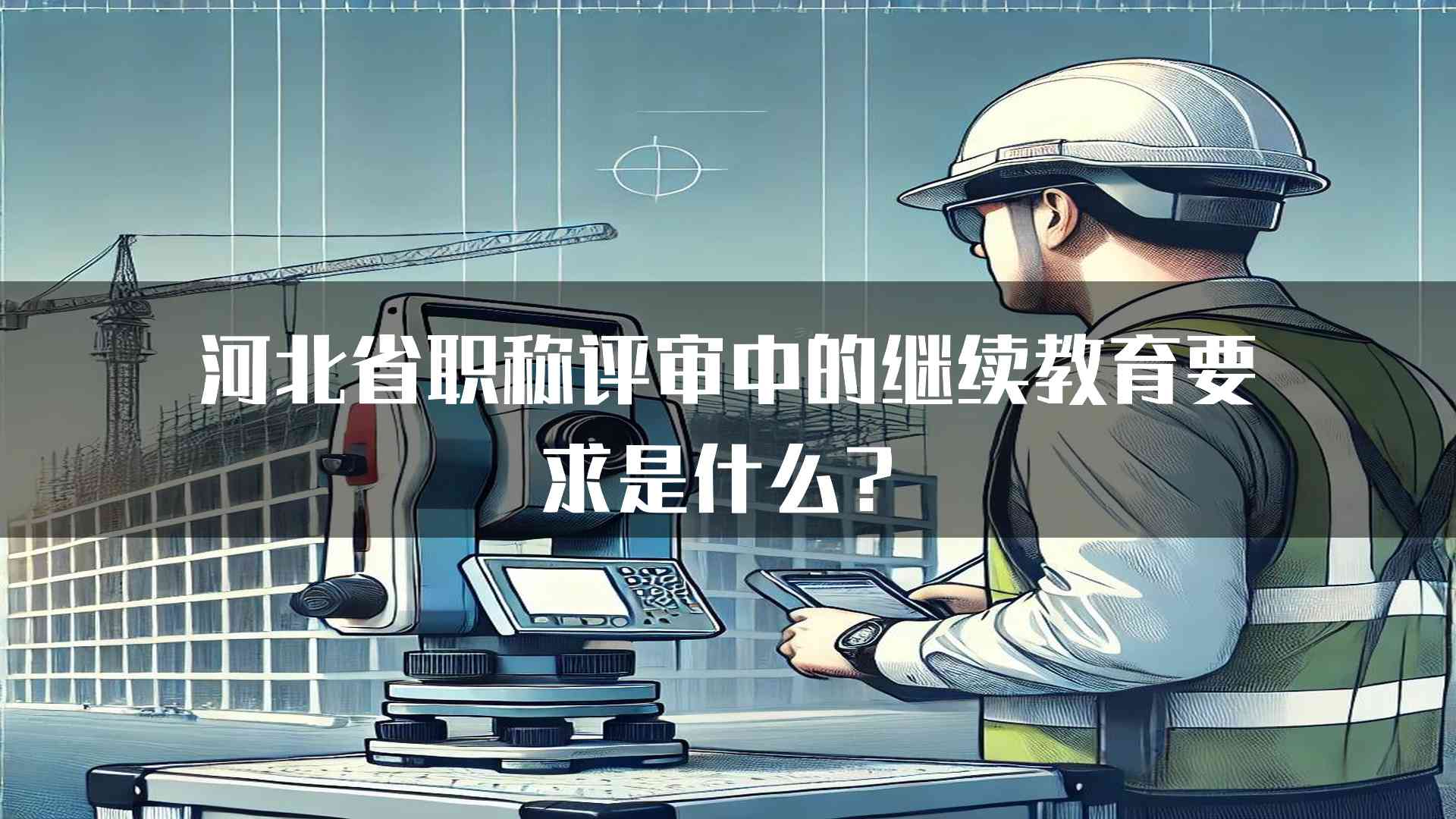 河北省职称评审中的继续教育要求是什么？