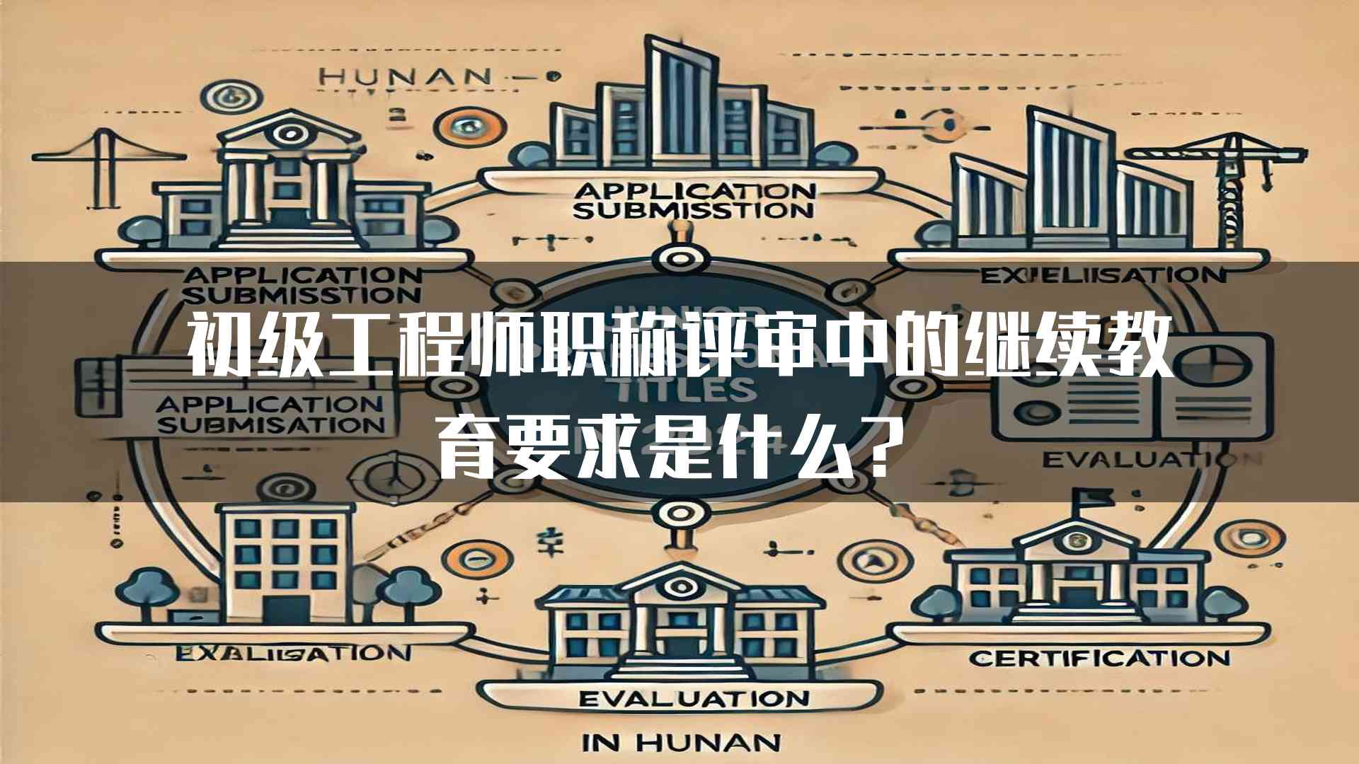 初级工程师职称评审中的继续教育要求是什么？