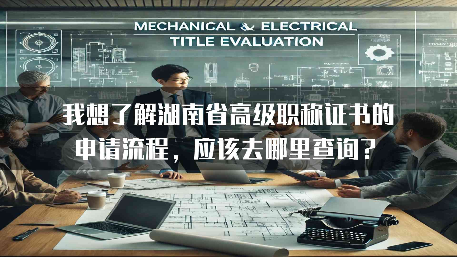 我想了解湖南省高级职称证书的申请流程，应该去哪里查询？