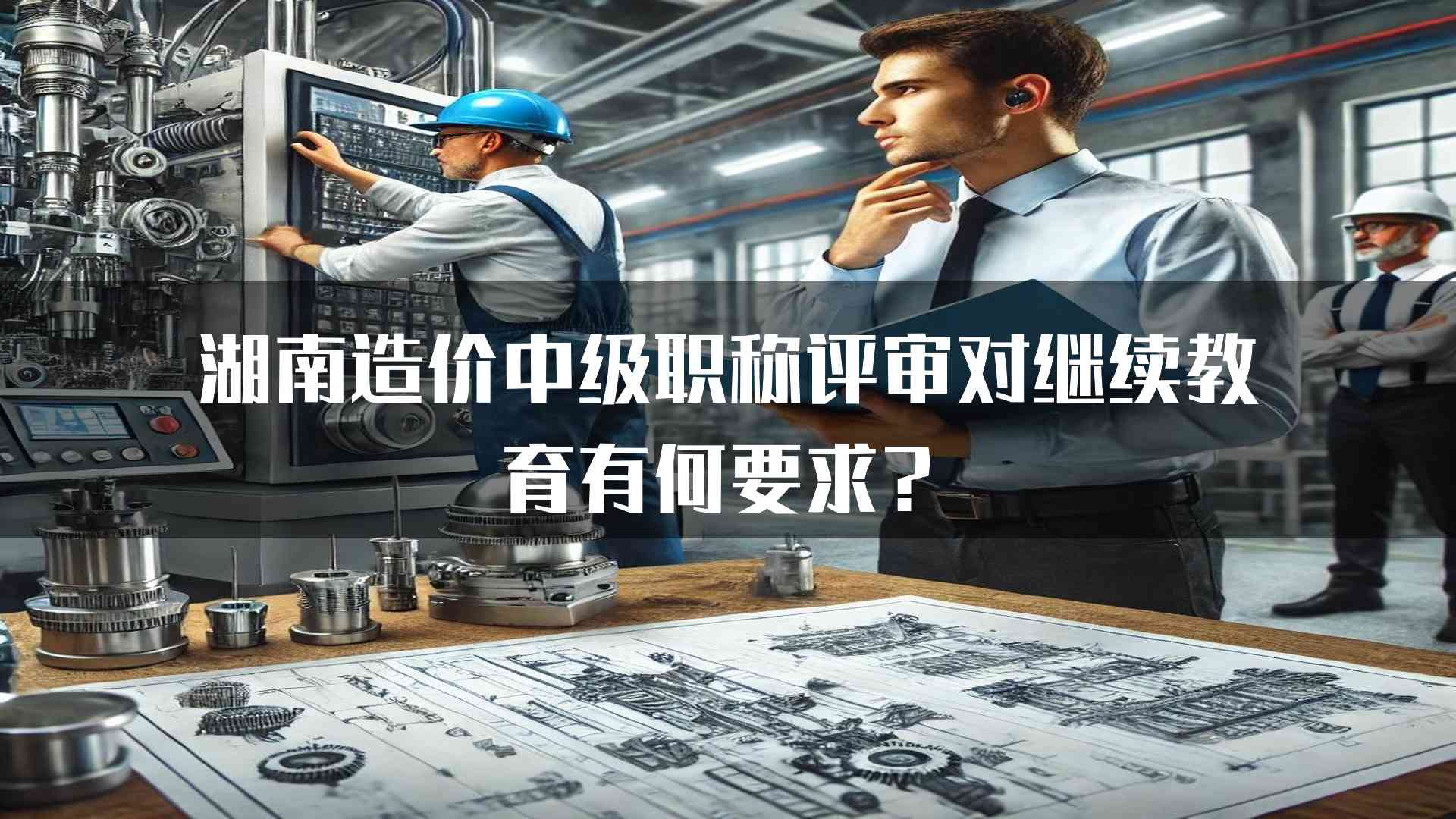 湖南造价中级职称评审对继续教育有何要求？