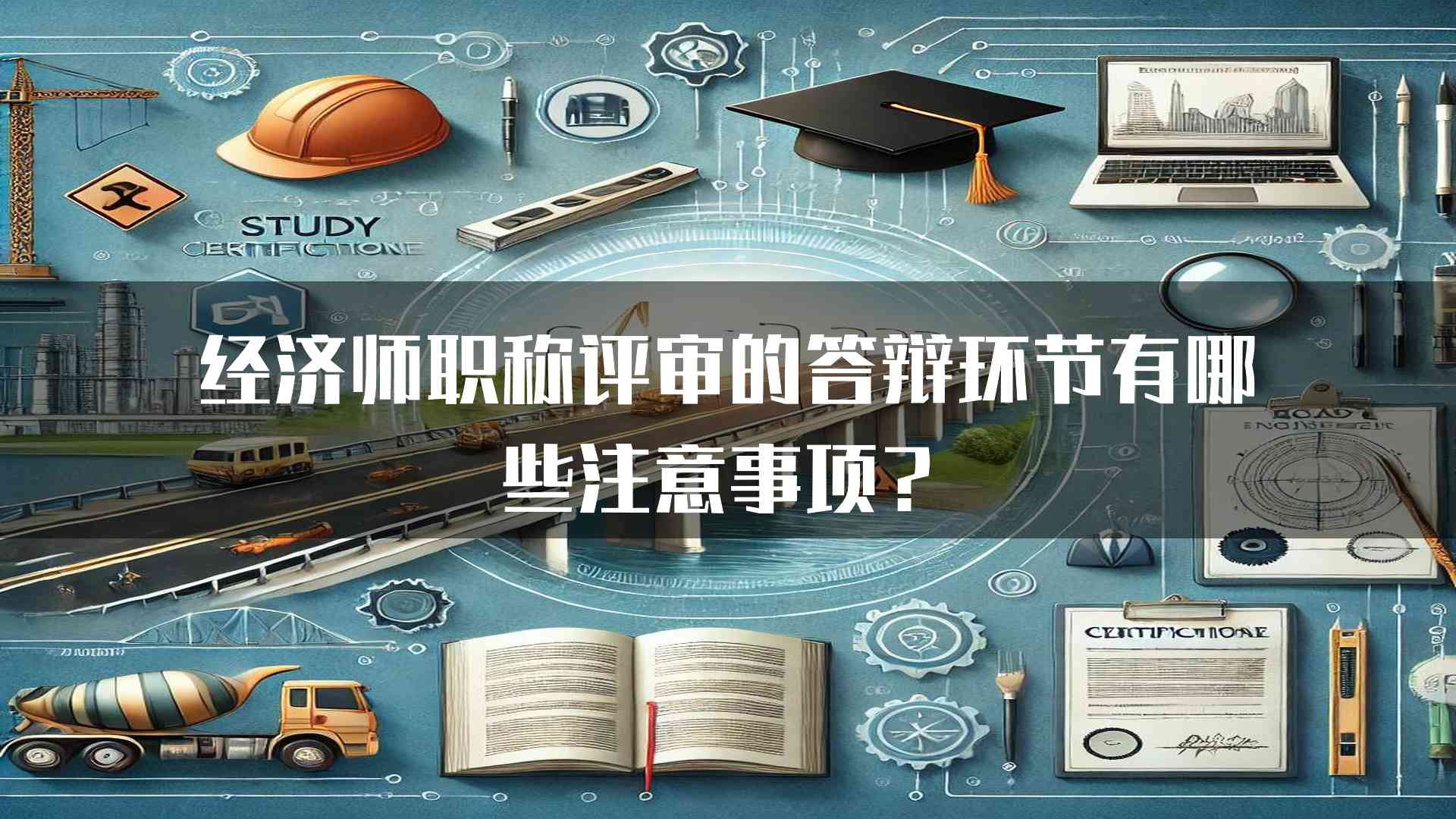 经济师职称评审的答辩环节有哪些注意事项？