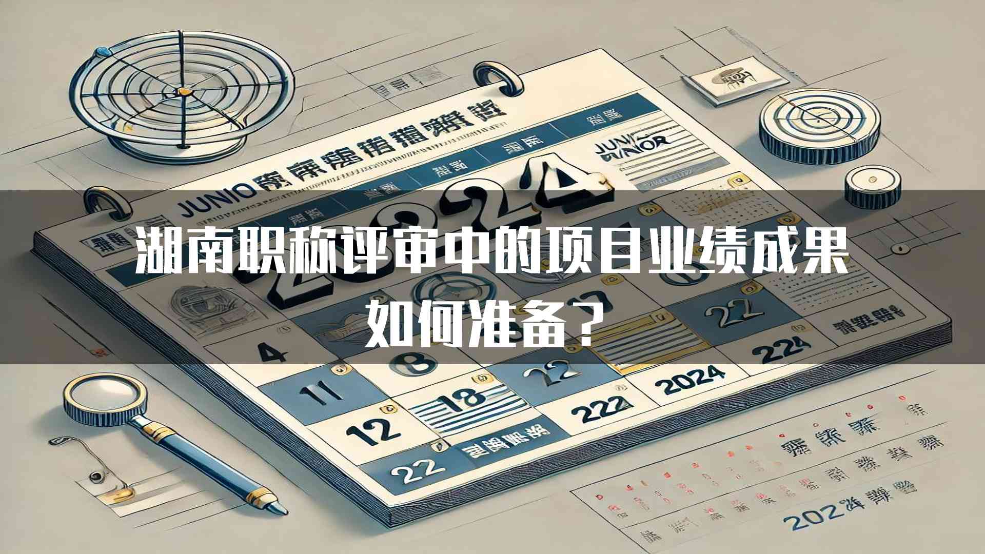 湖南职称评审中的项目业绩成果如何准备？