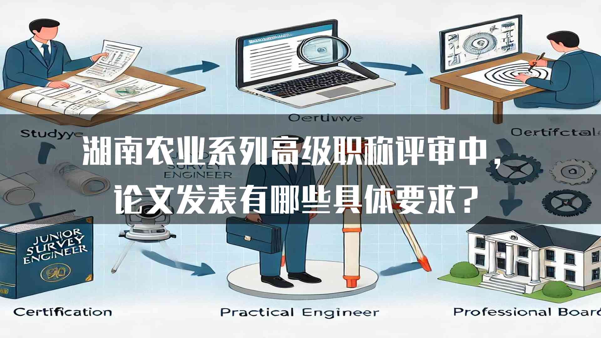 湖南农业系列高级职称评审中，论文发表有哪些具体要求？