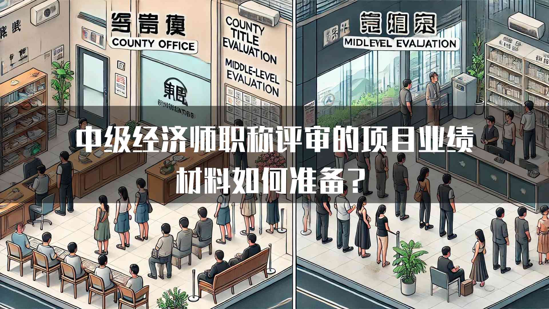 中级经济师职称评审的项目业绩材料如何准备？