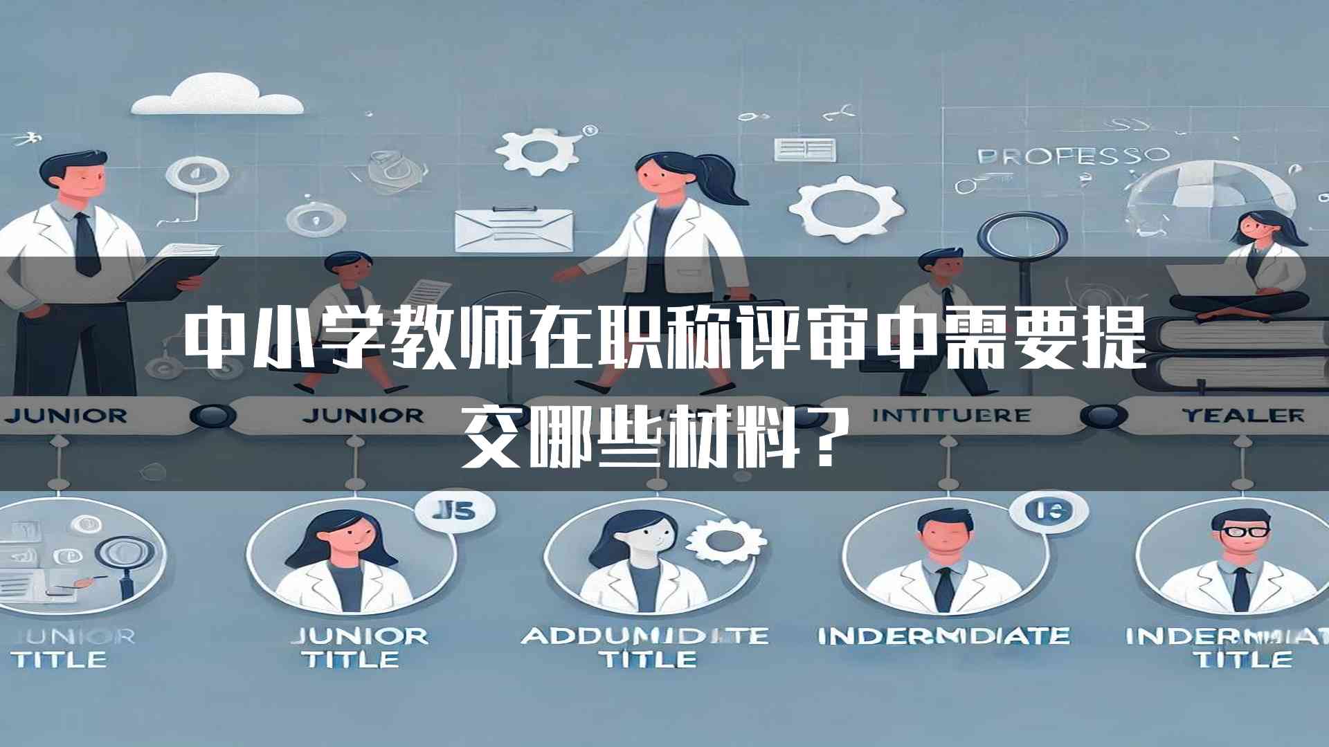 中小学教师在职称评审中需要提交哪些材料？