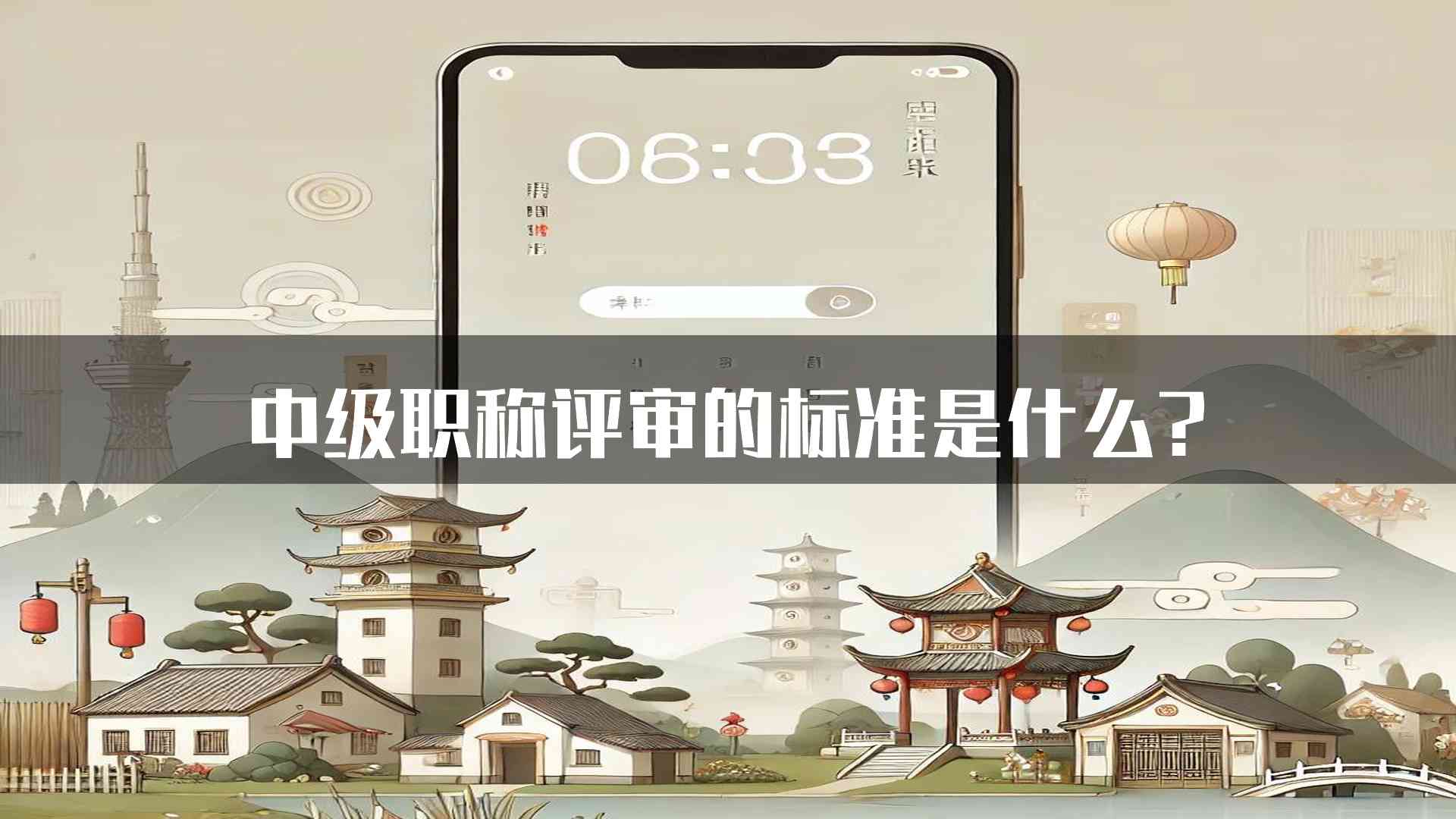 中级职称评审的标准是什么?