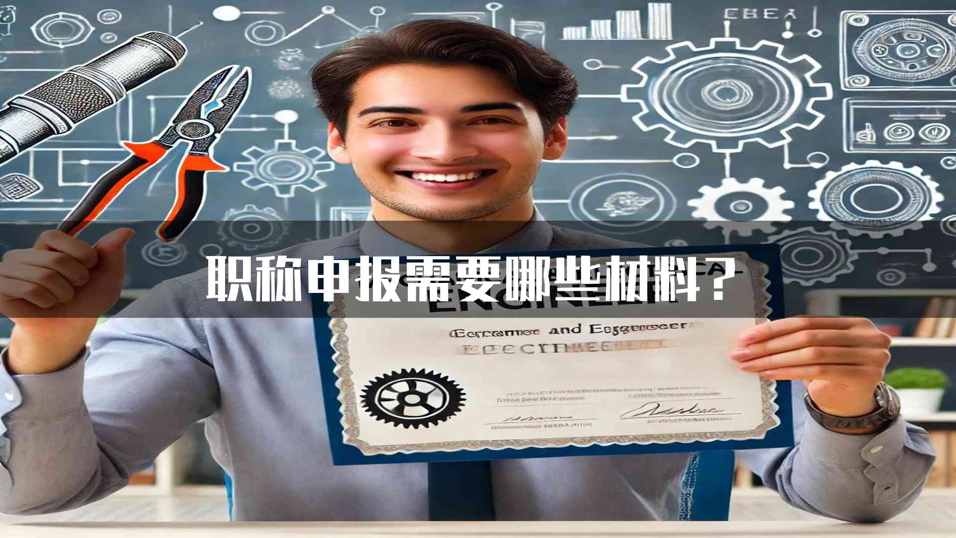 职称申报需要哪些材料？