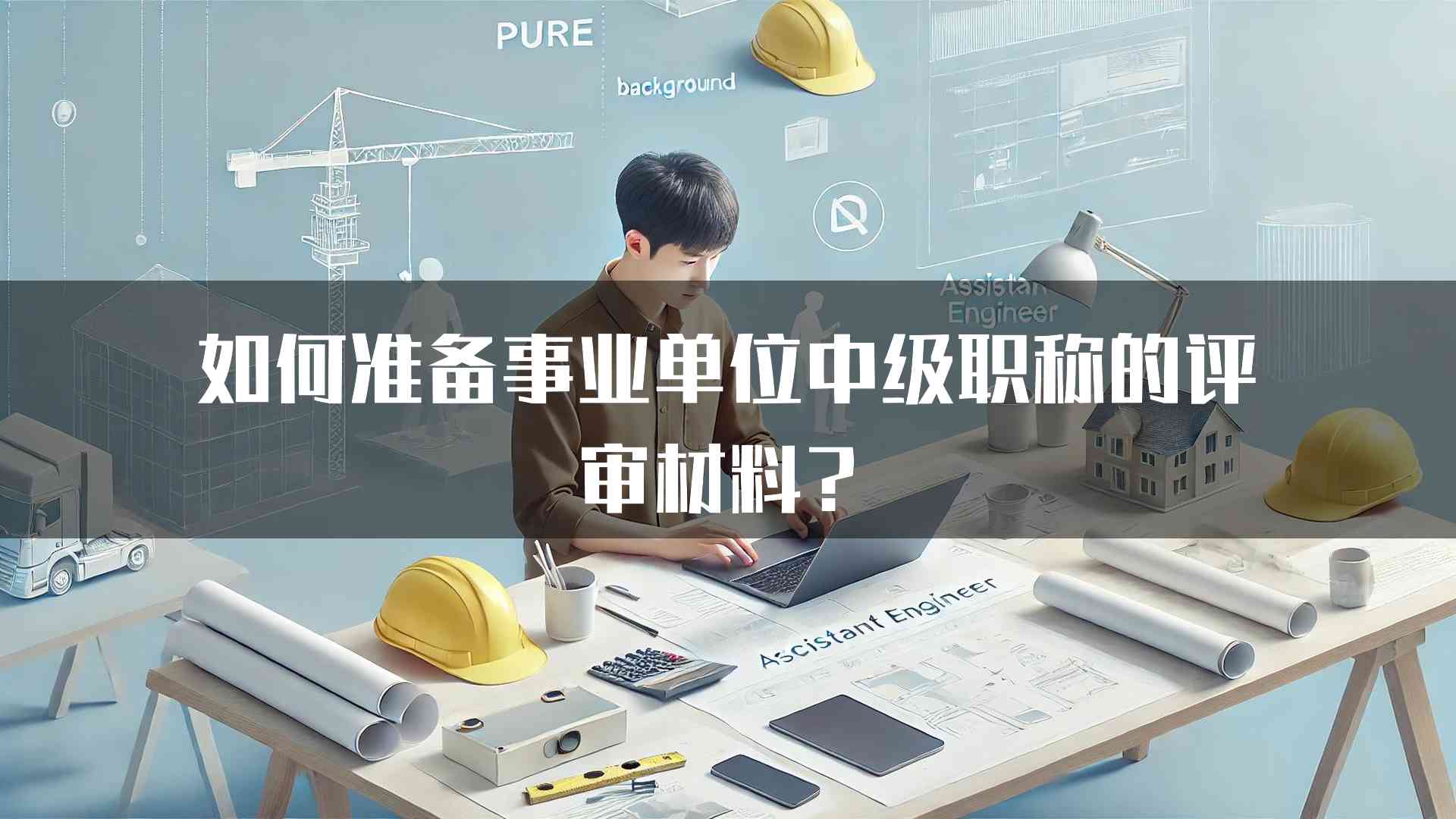 如何准备事业单位中级职称的评审材料？