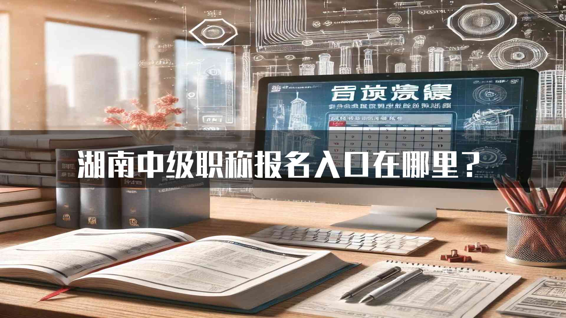 湖南中级职称报名入口在哪里？