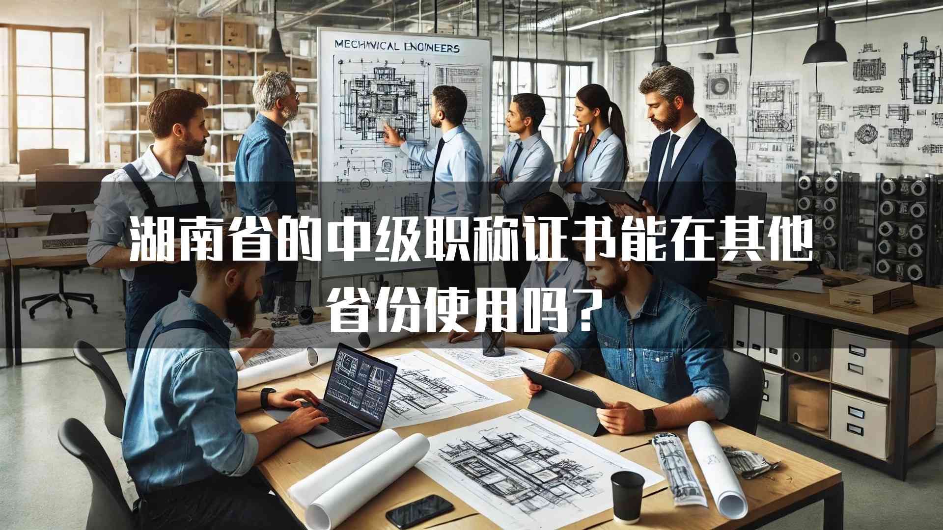 湖南省的中级职称证书能在其他省份使用吗？